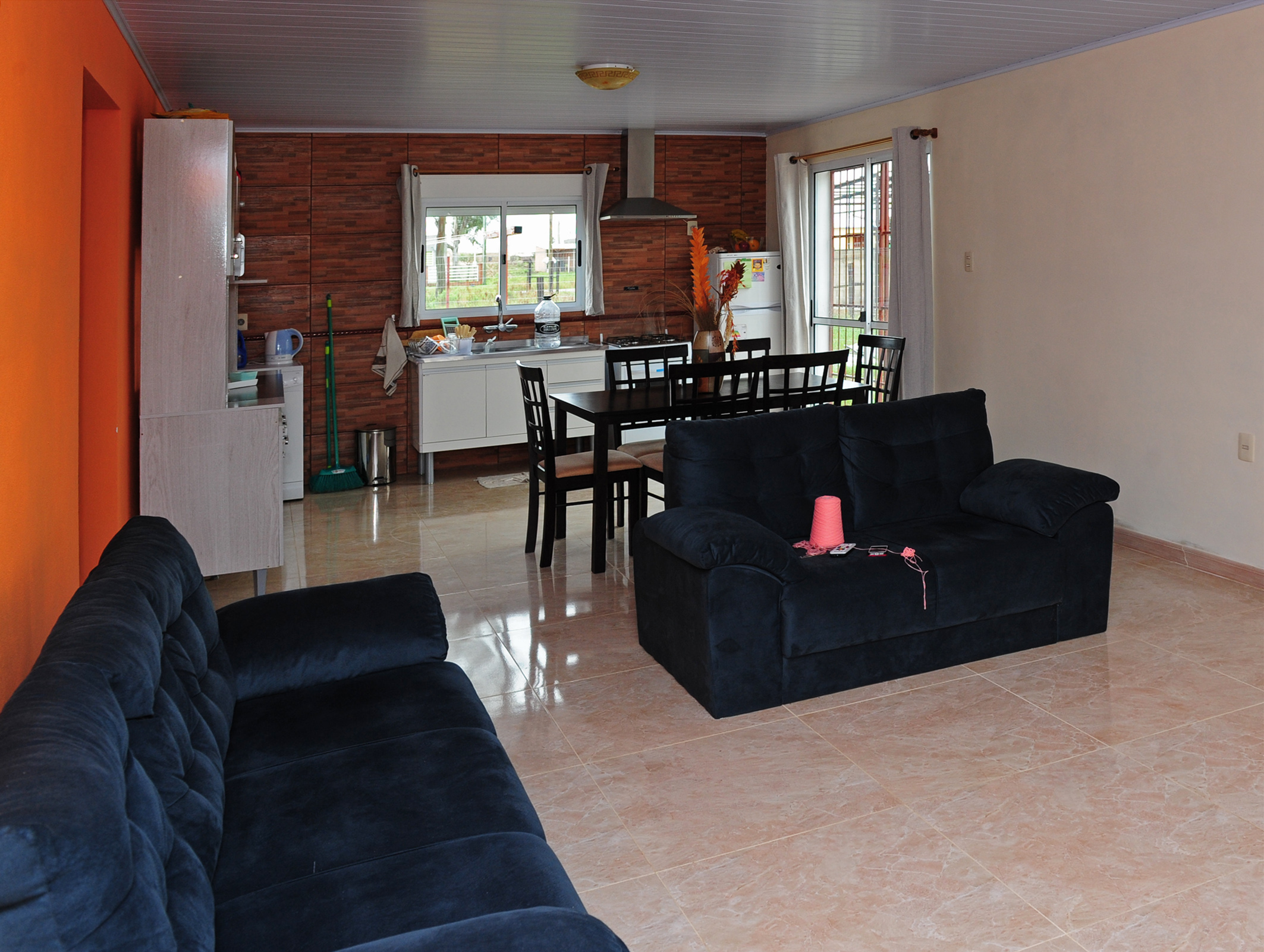 Interior de una de las viviendas