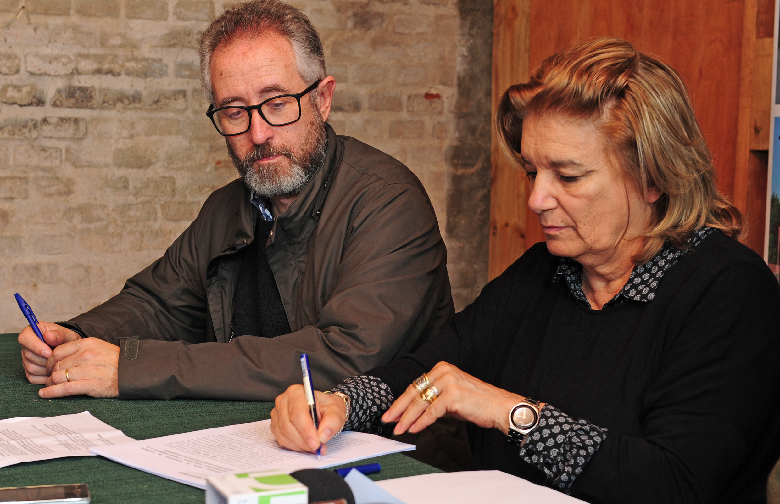Firma de convenio