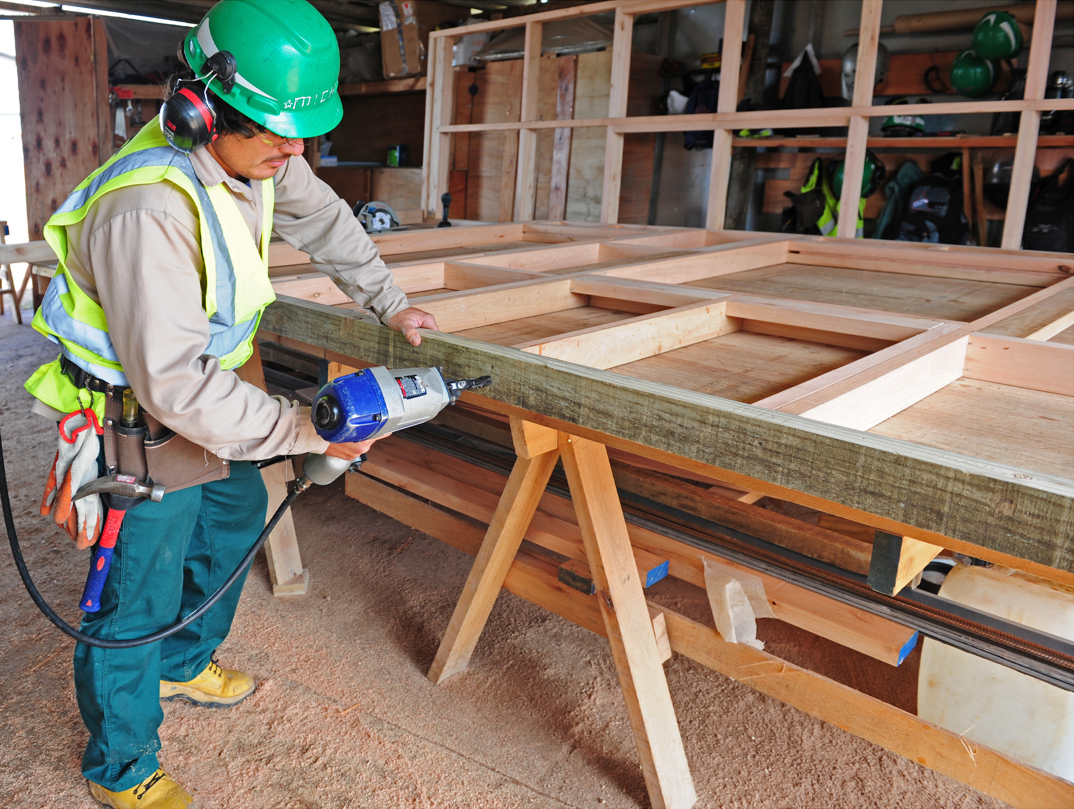 Construcción de viviendas en madera