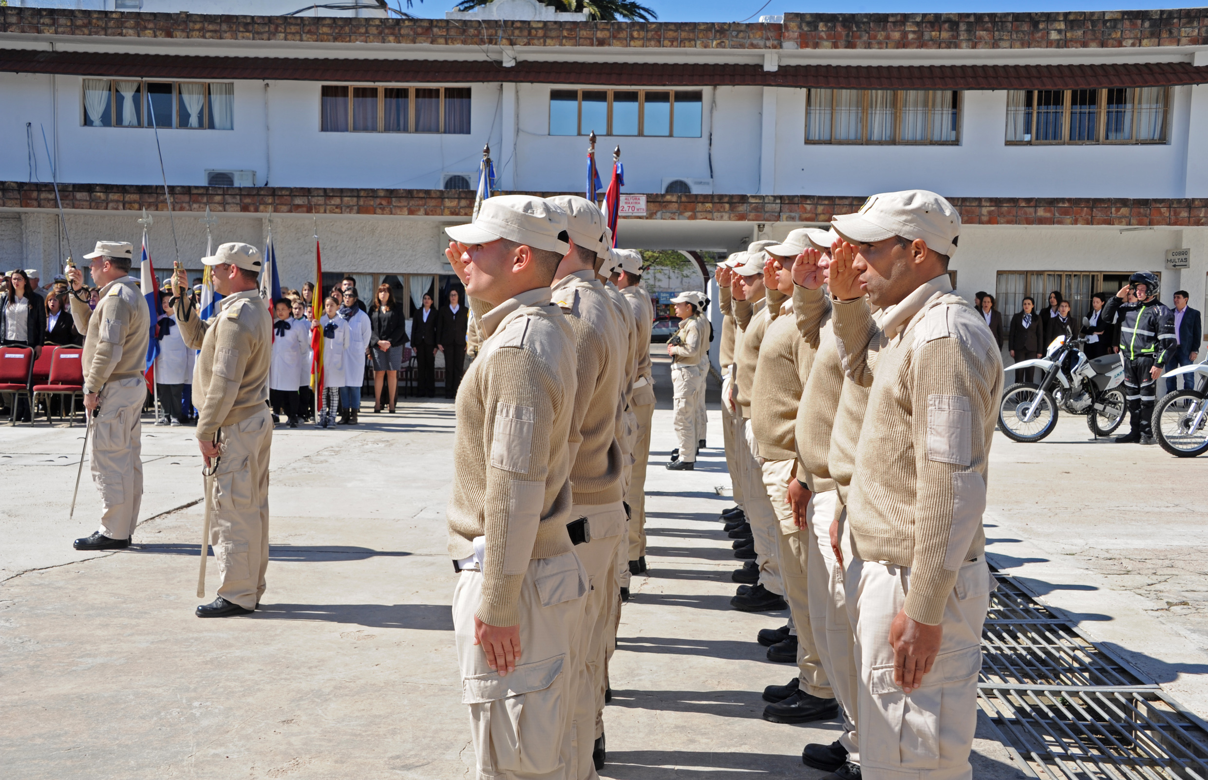 63.º aniversario de la Policía Nacional de Tránsito