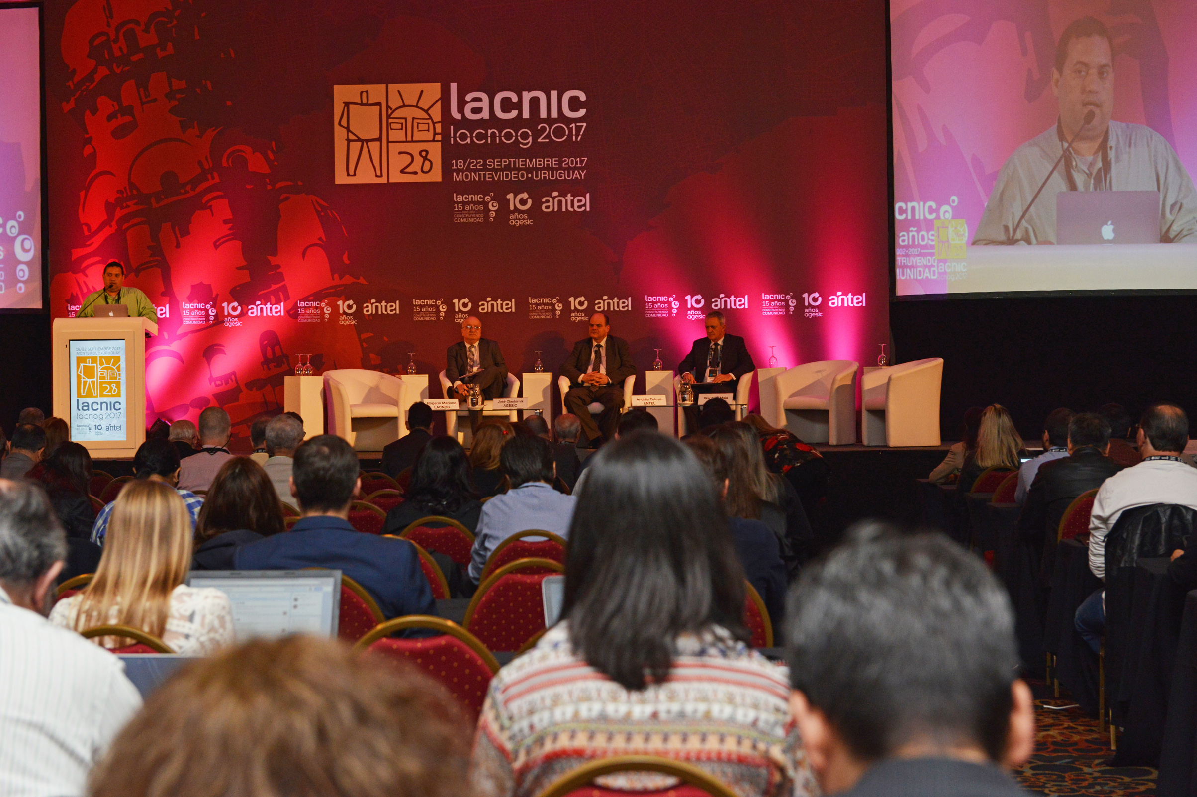 Apertura del foro Lacnic 2017