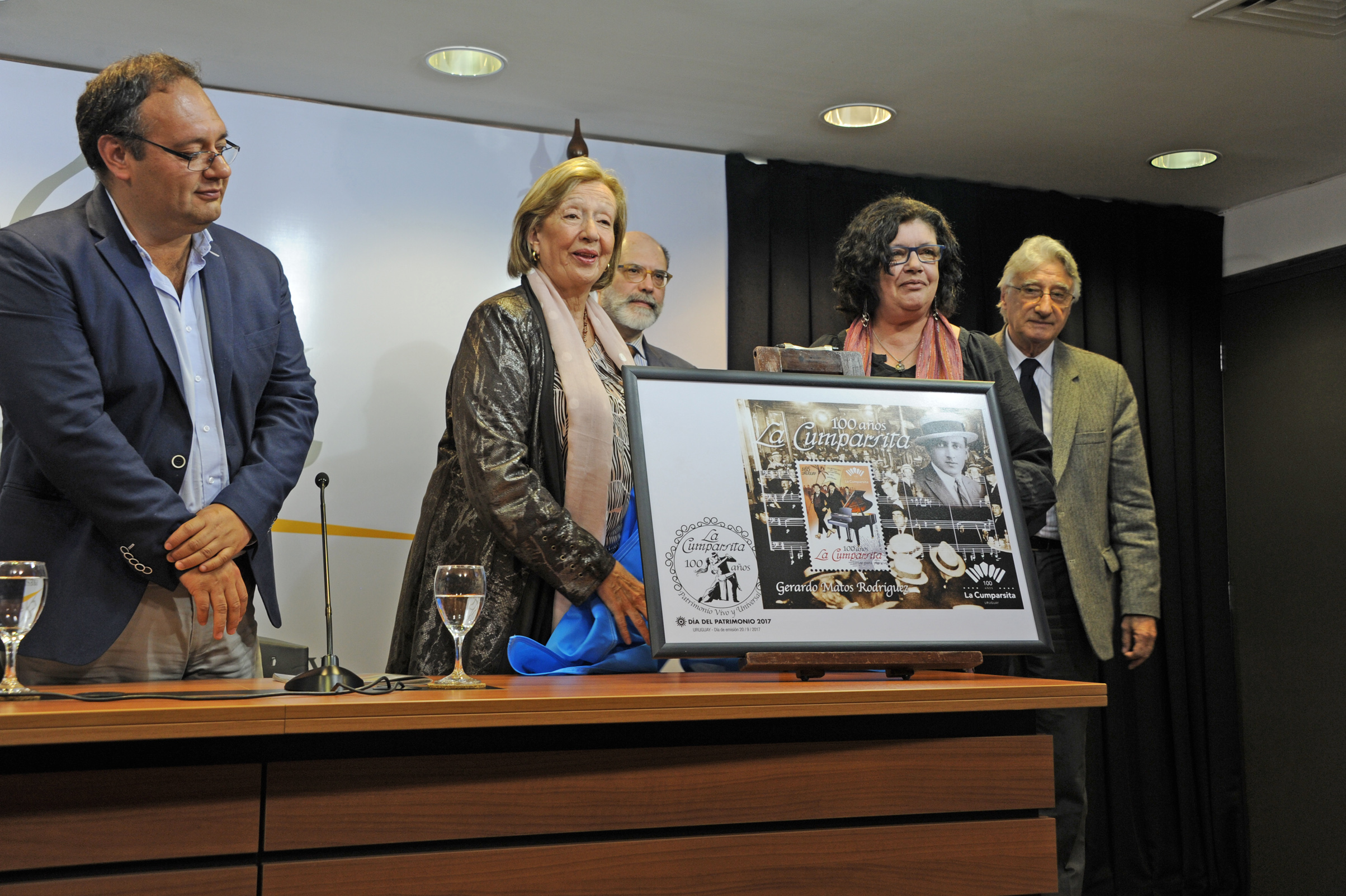 Presentación del sello conmemorativo del Día del Patrimonio 2017