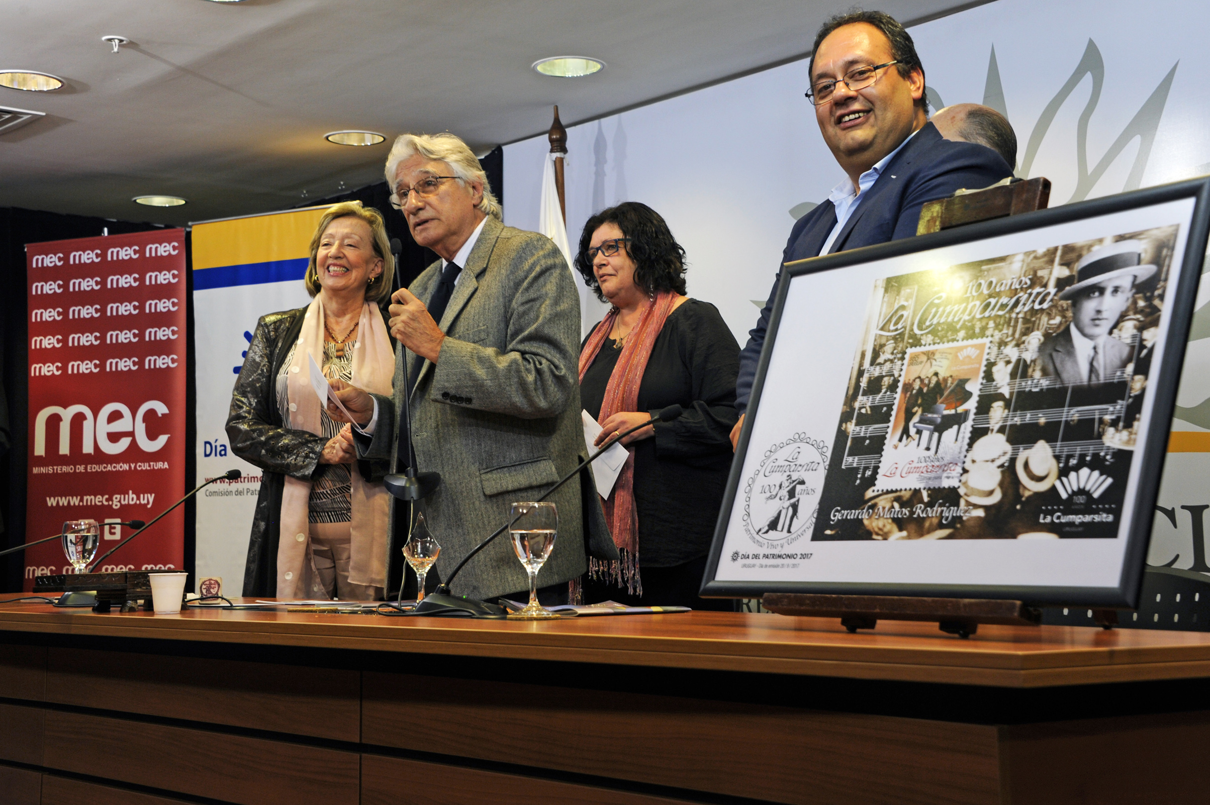 Presentación del sello conmemorativo del Día del Patrimonio 2017
