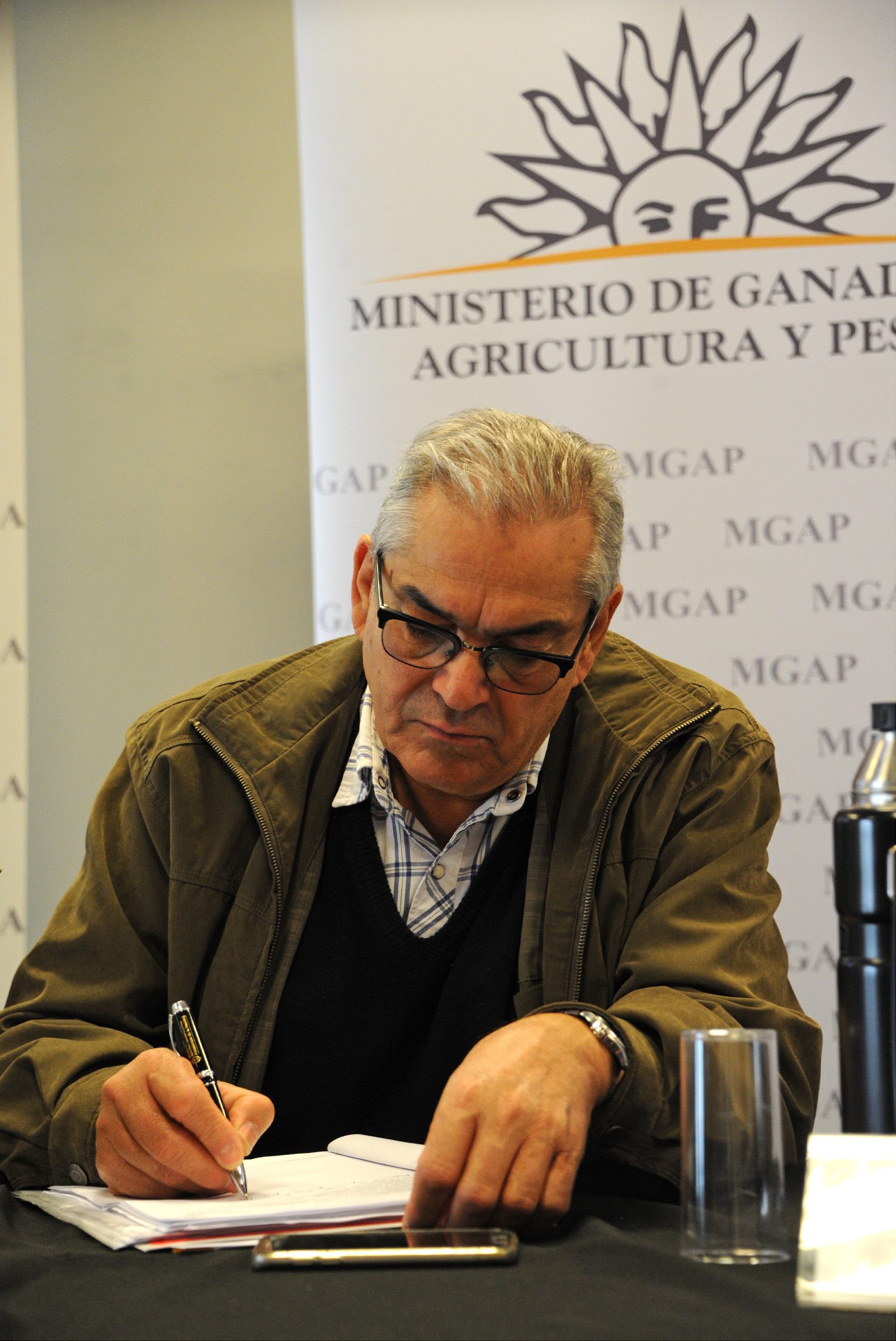 Enzo Benech en audiencias en Rocha