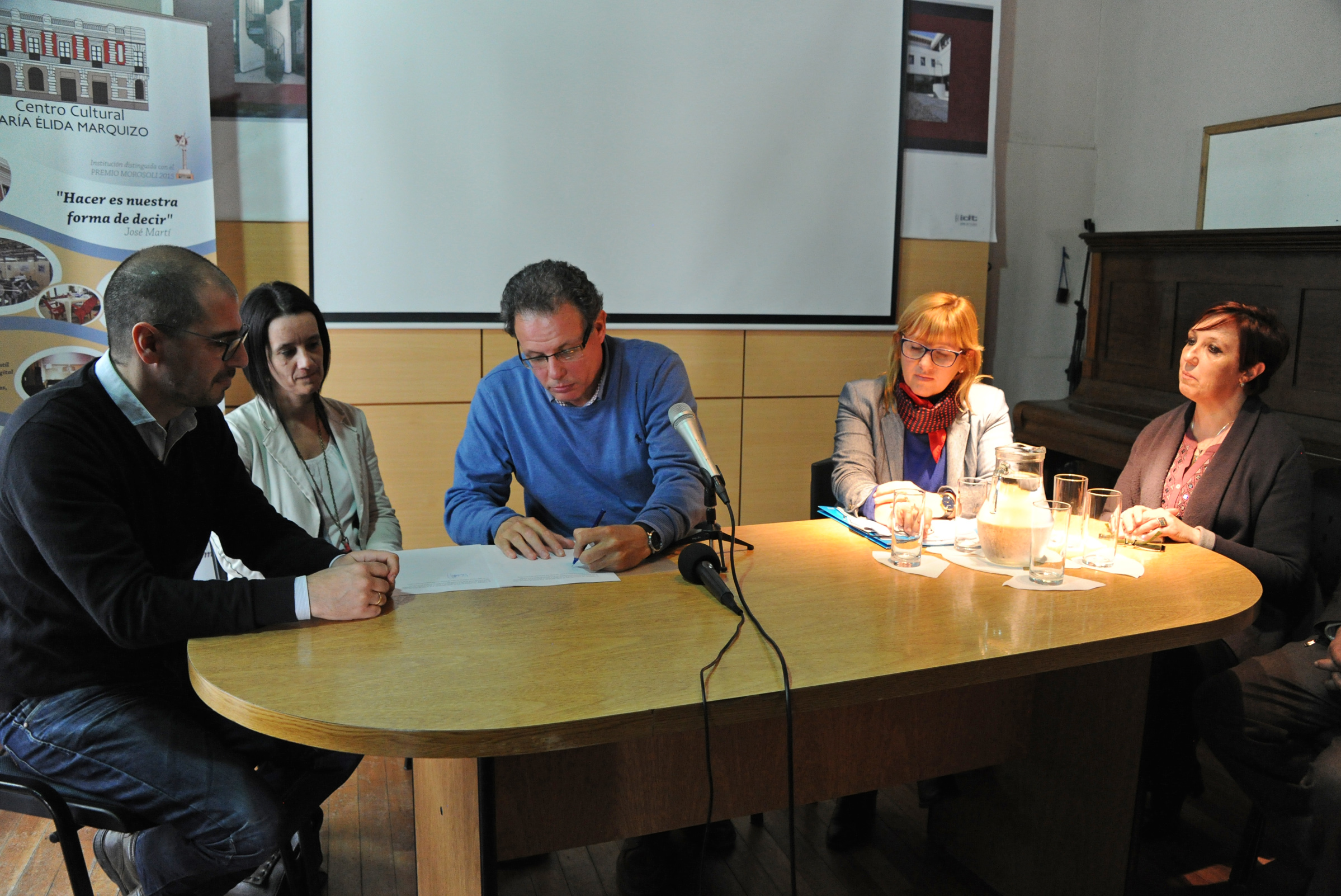 Firma de convenio