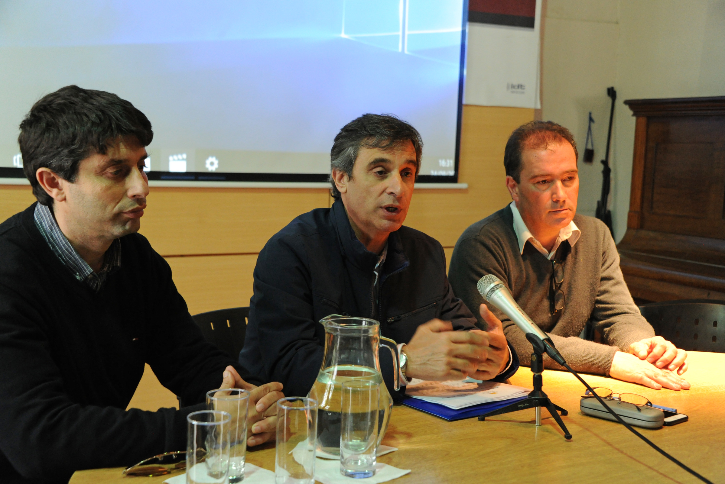 Director de la OPP, Álvaro García, haciendo uso de la palabra