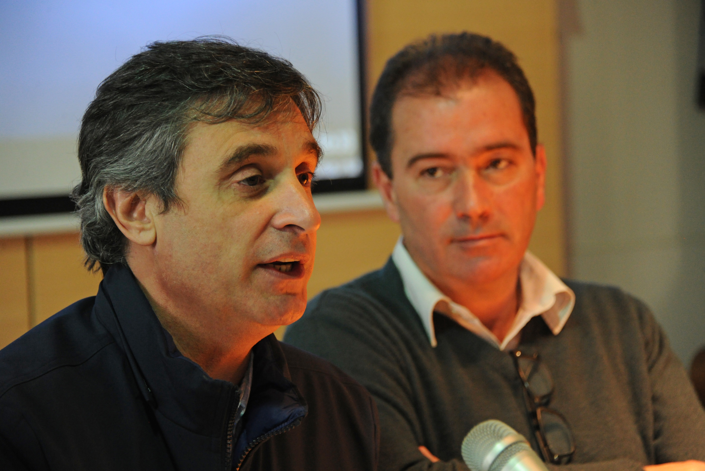 Director de la OPP, Álvaro García, haciendo uso de la palabra