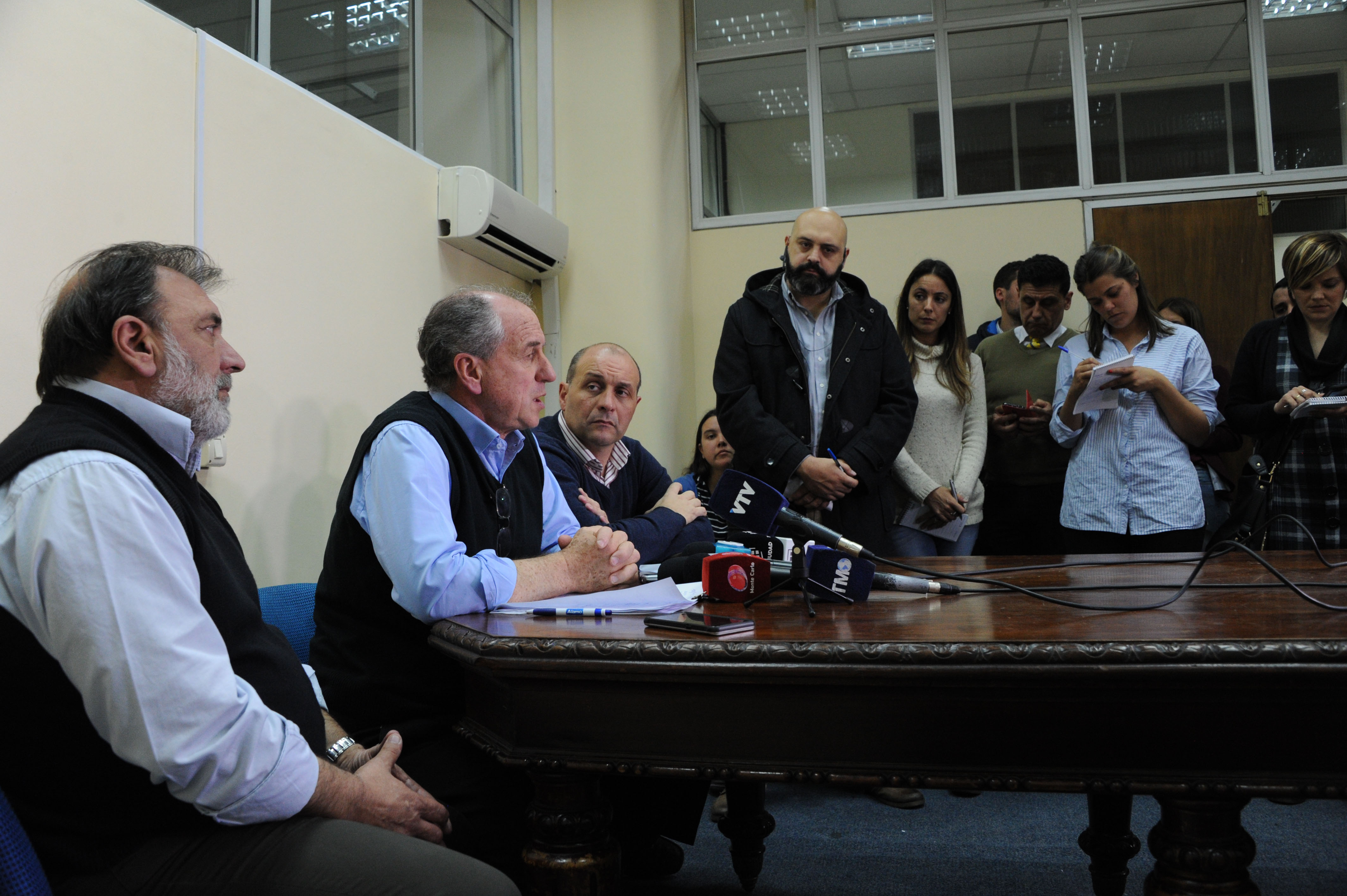 Conferencia de prensa del Ministerio de Trabajo sobre denuncia de trabajador rural