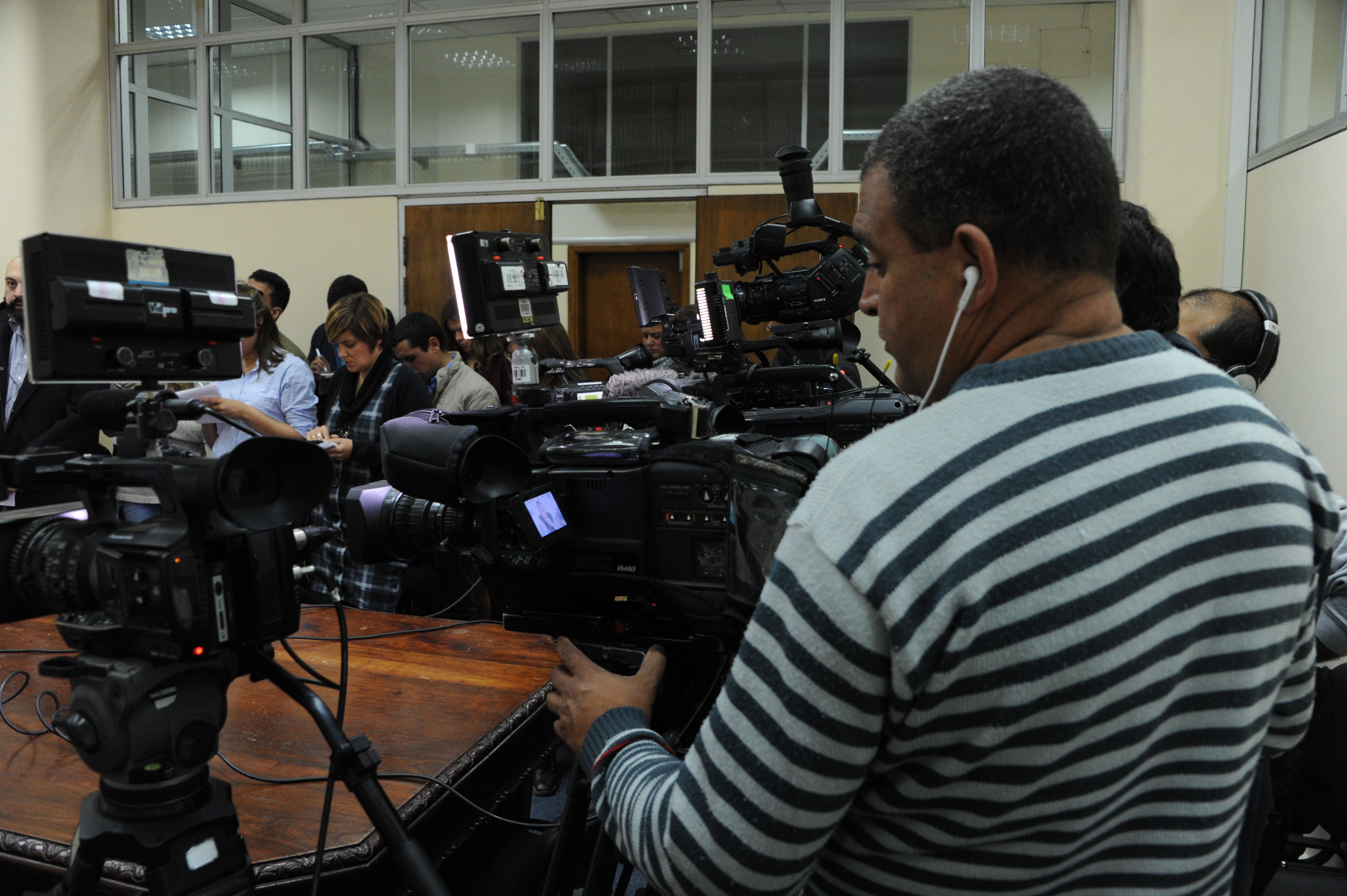 Conferencia de prensa del Ministerio de Trabajo sobre denuncia de trabajador rural