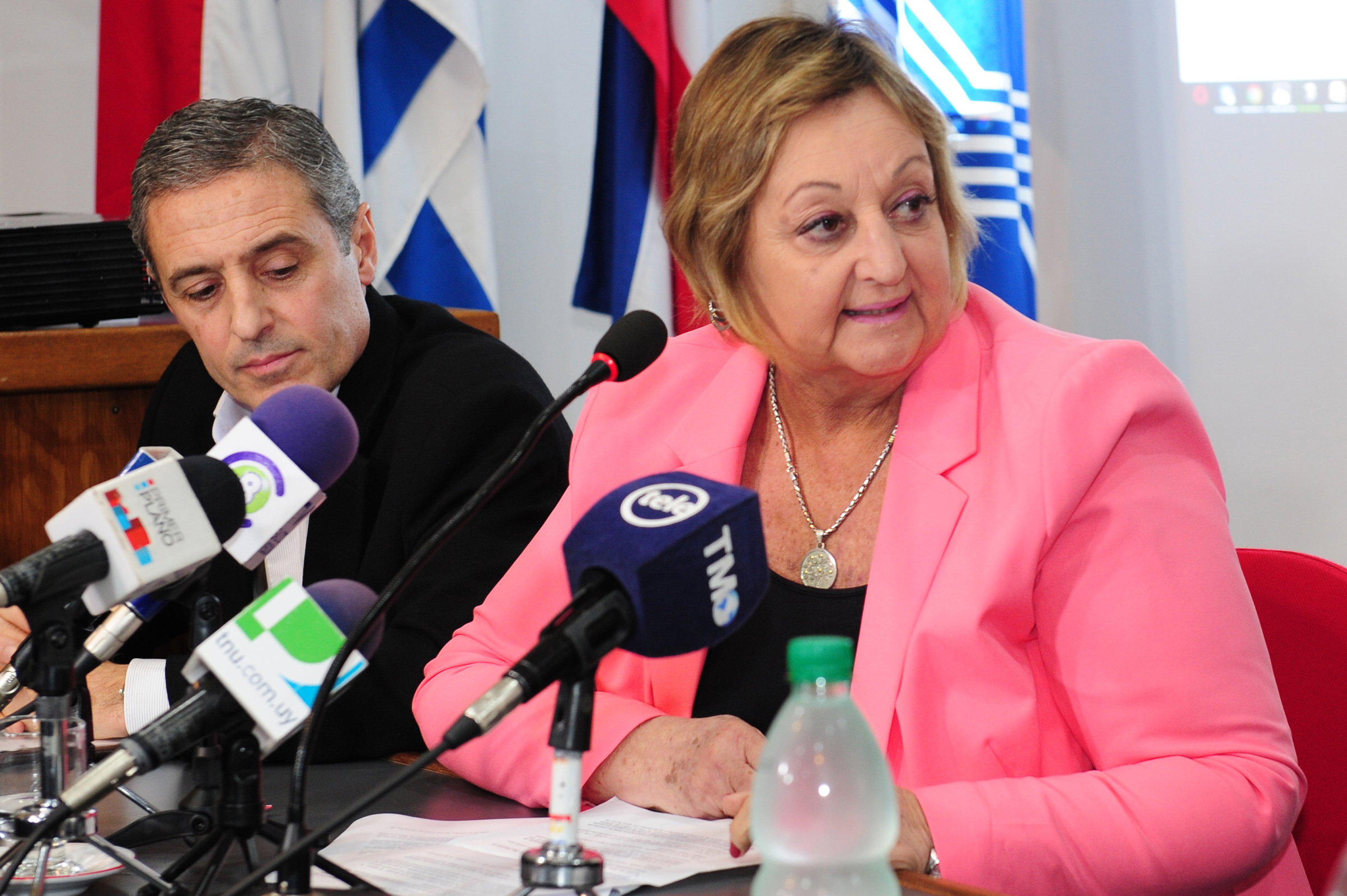 Ministra Liliam Kechichian, haciendo uso de la palabra