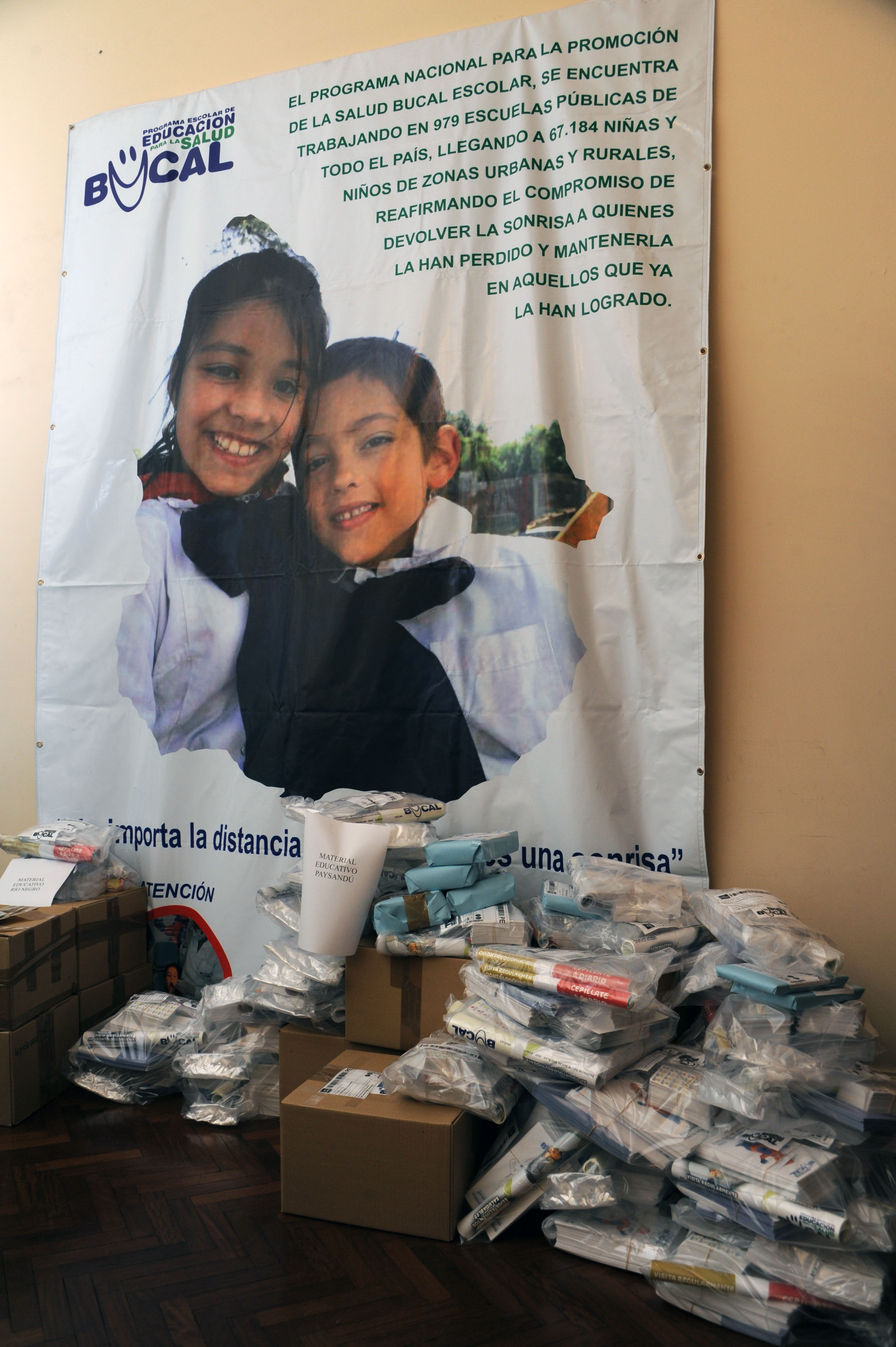 2.681 escuelas públicas y privadas del país recibirán material educativo del Programa de Salud Bucal Escolar