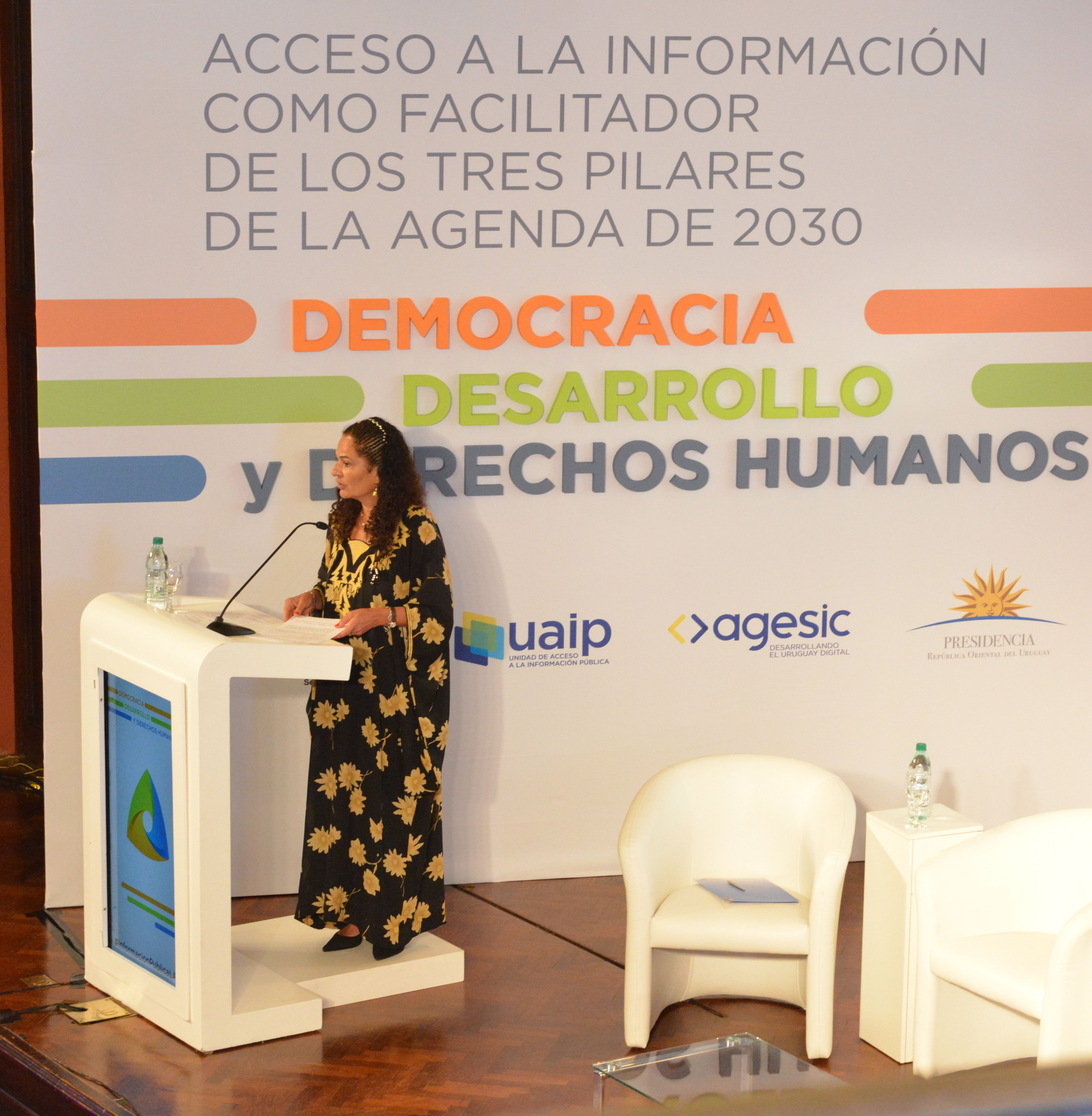 Representante de Unesco, Lidia Britos