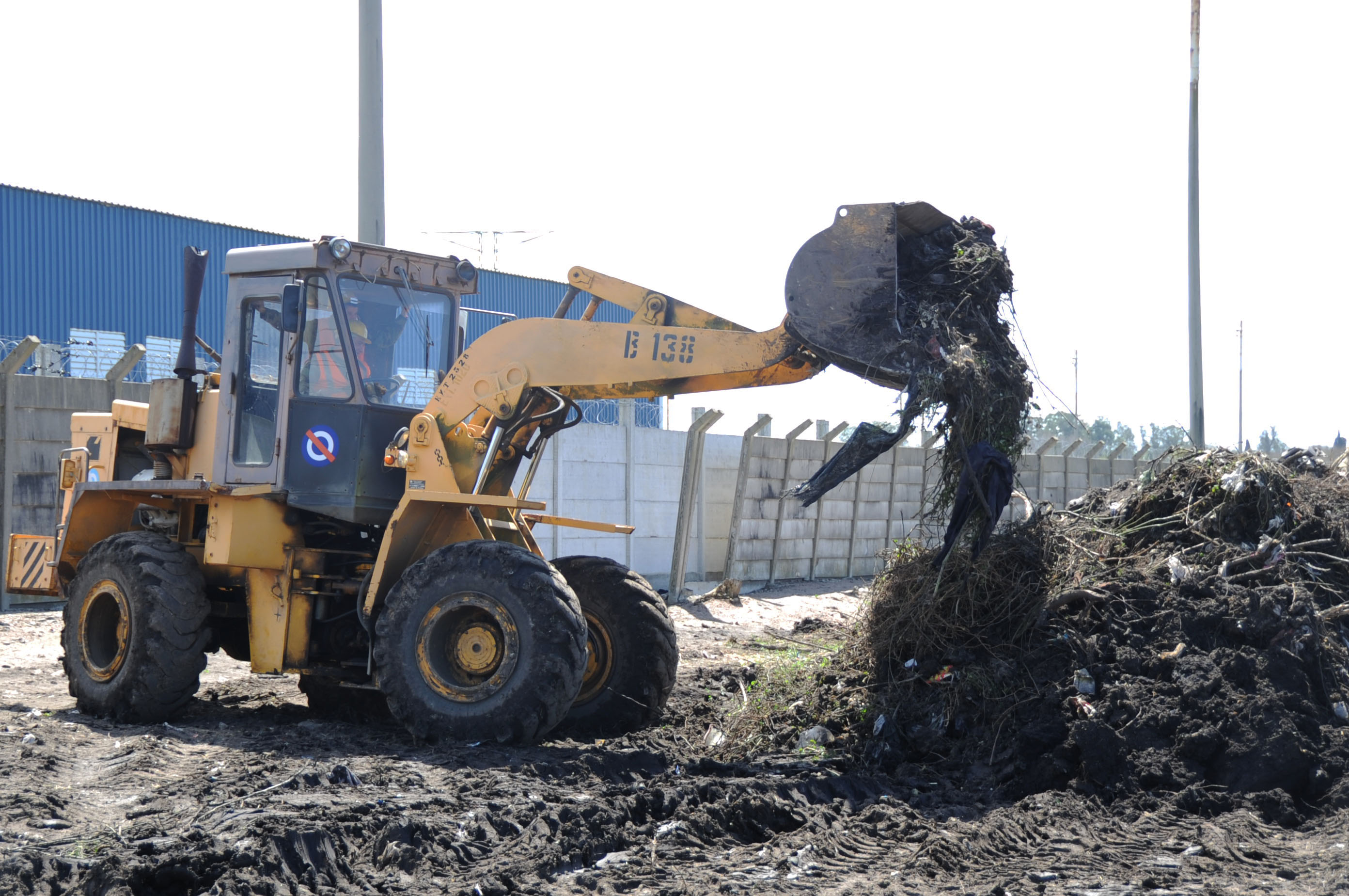 Obras en arroyo Miguelete