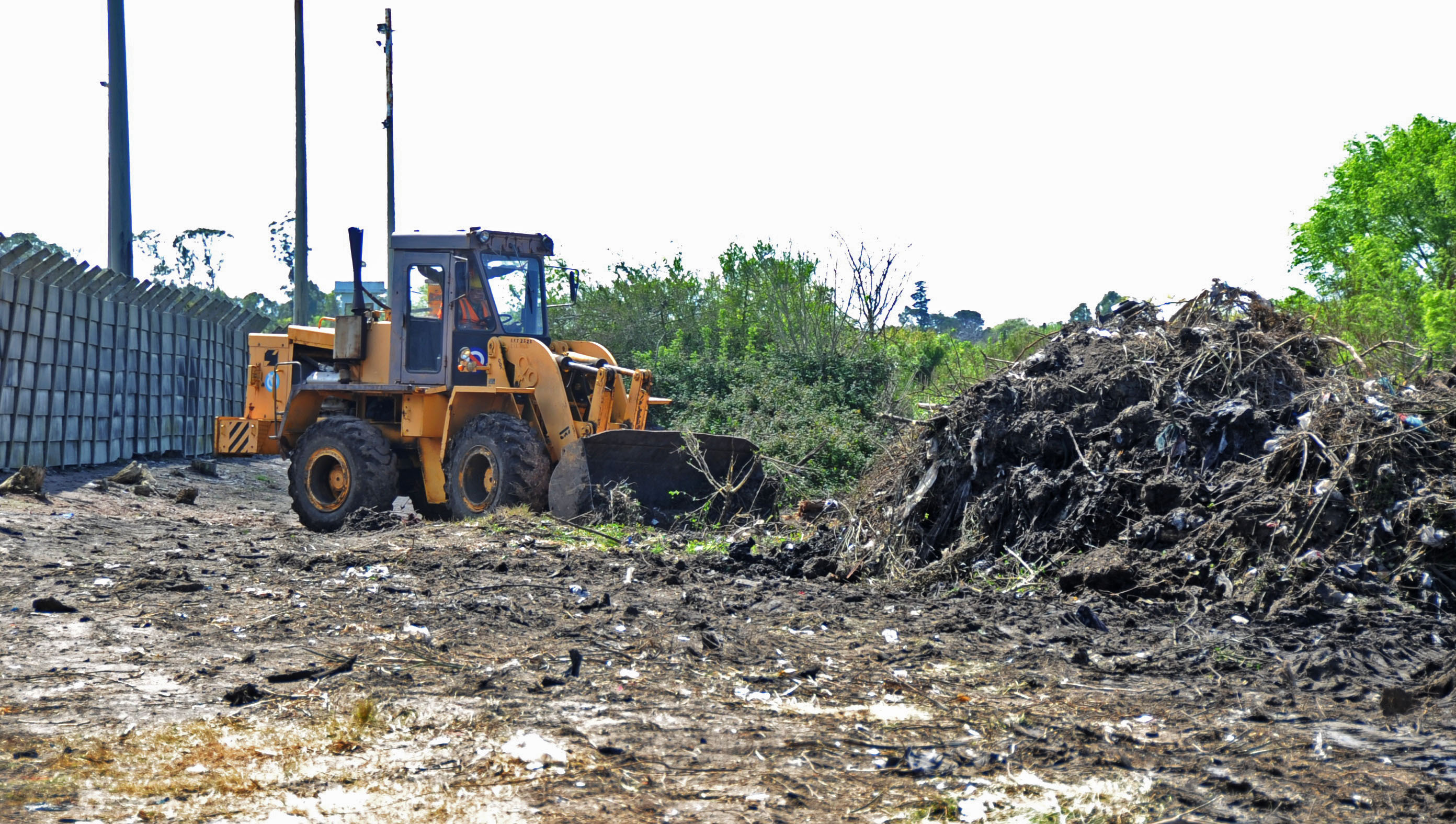 Obras en arroyo Miguelete