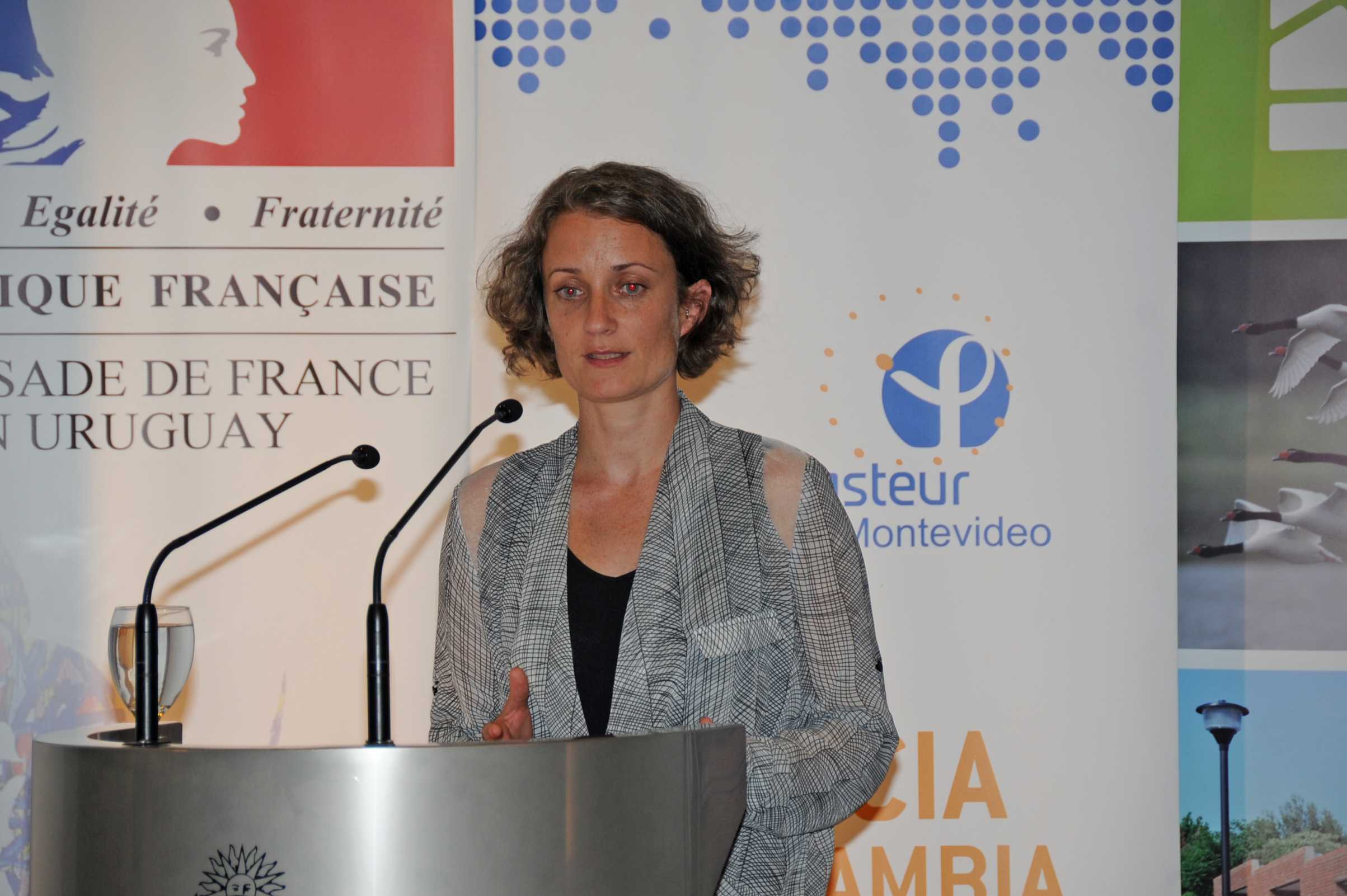 Ponencia sobre metagenómica en Torre Ejecutiva