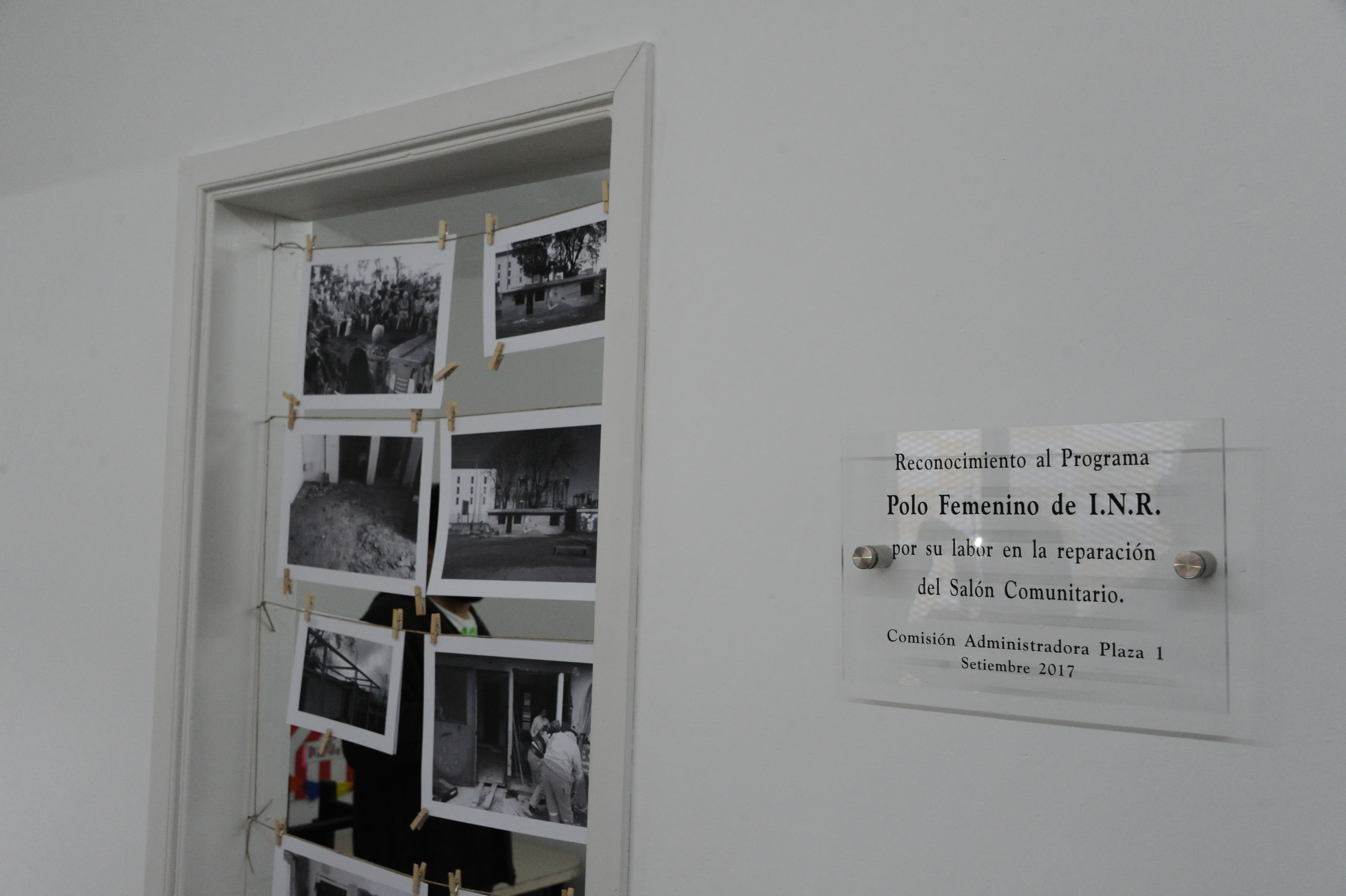 Inauguración de obras en la ex plaza de deportes n.° 1
