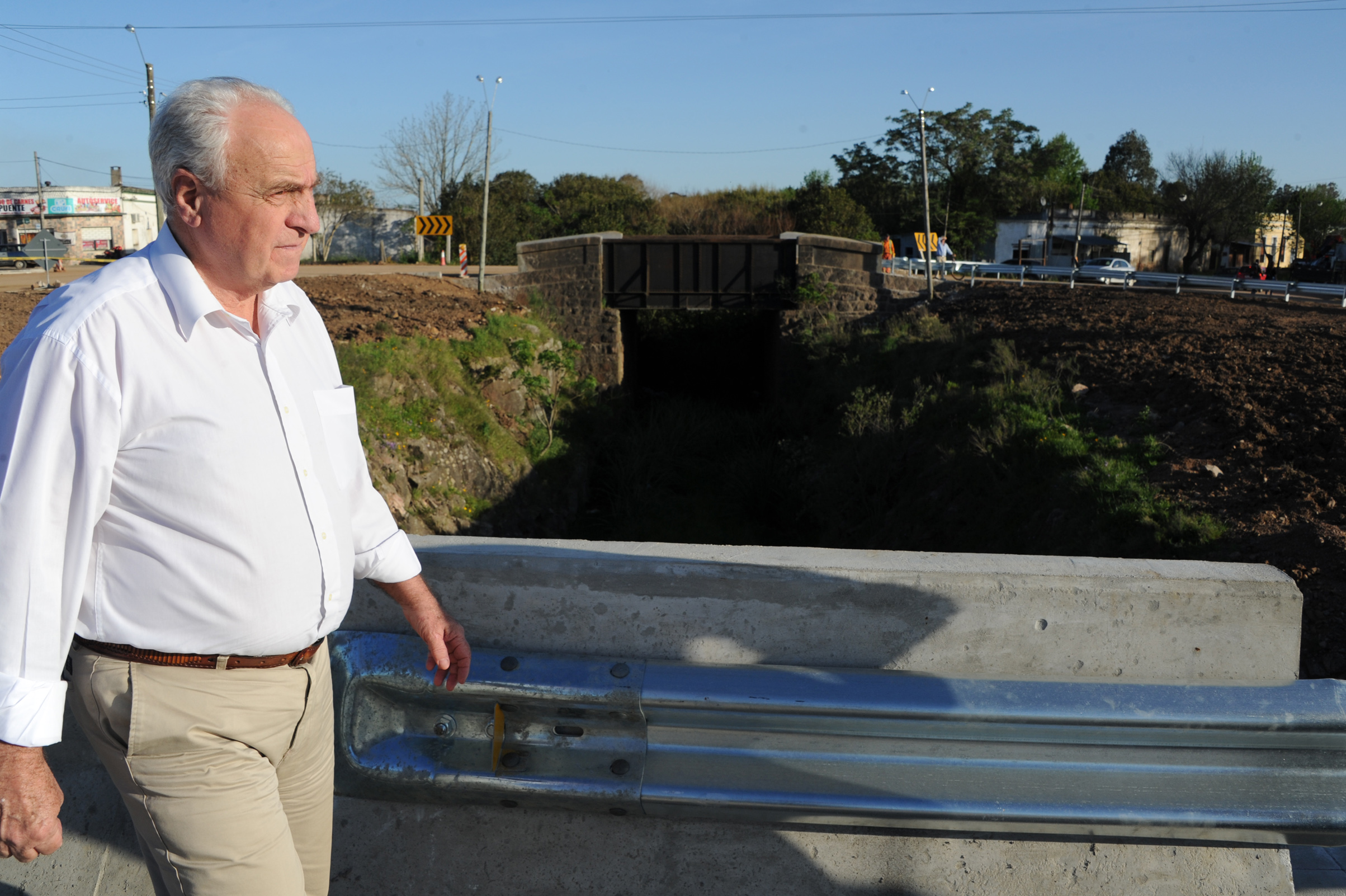 Víctor Rossi en recorrida