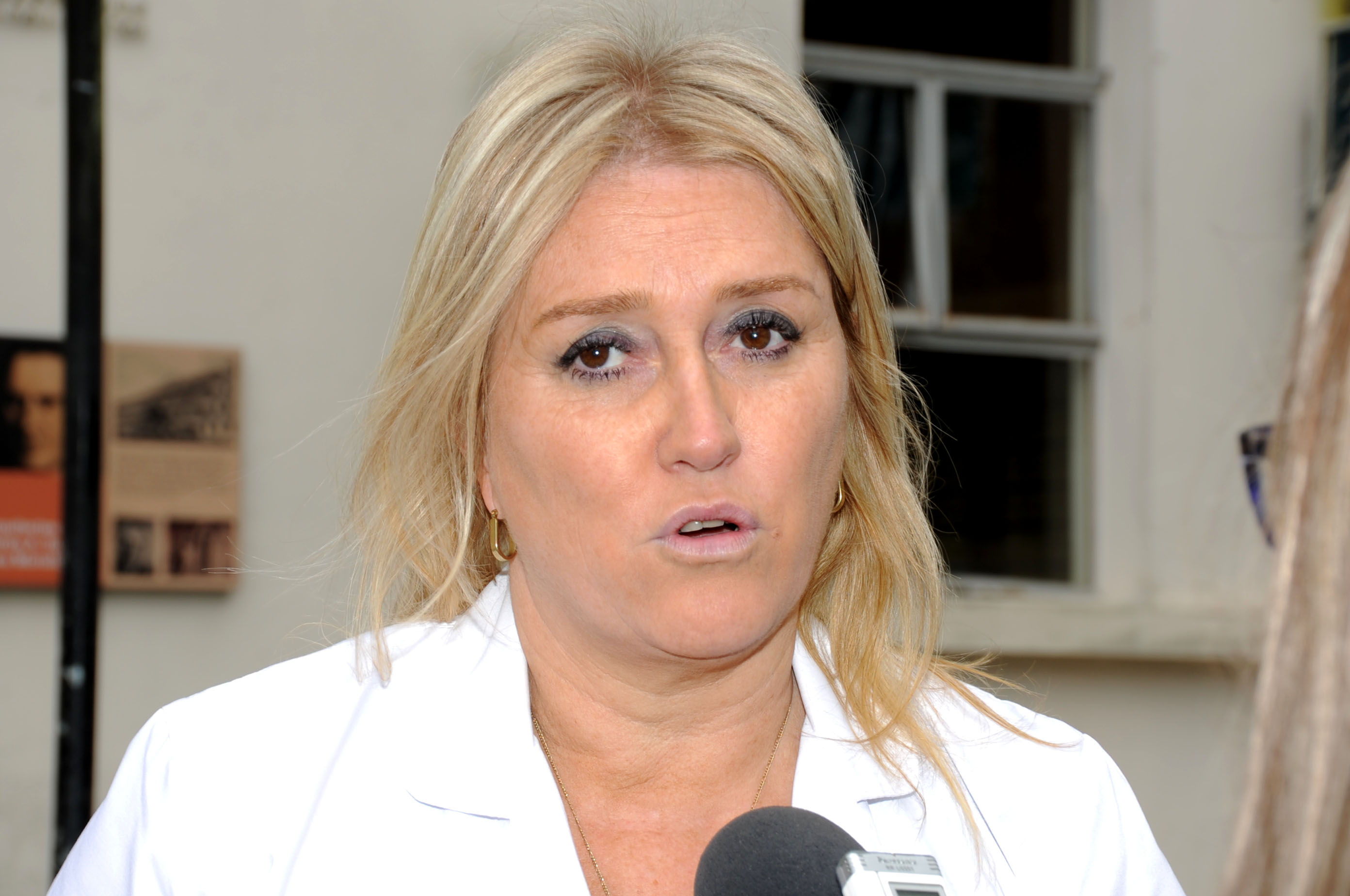 Directora del centro, Sandra Medina