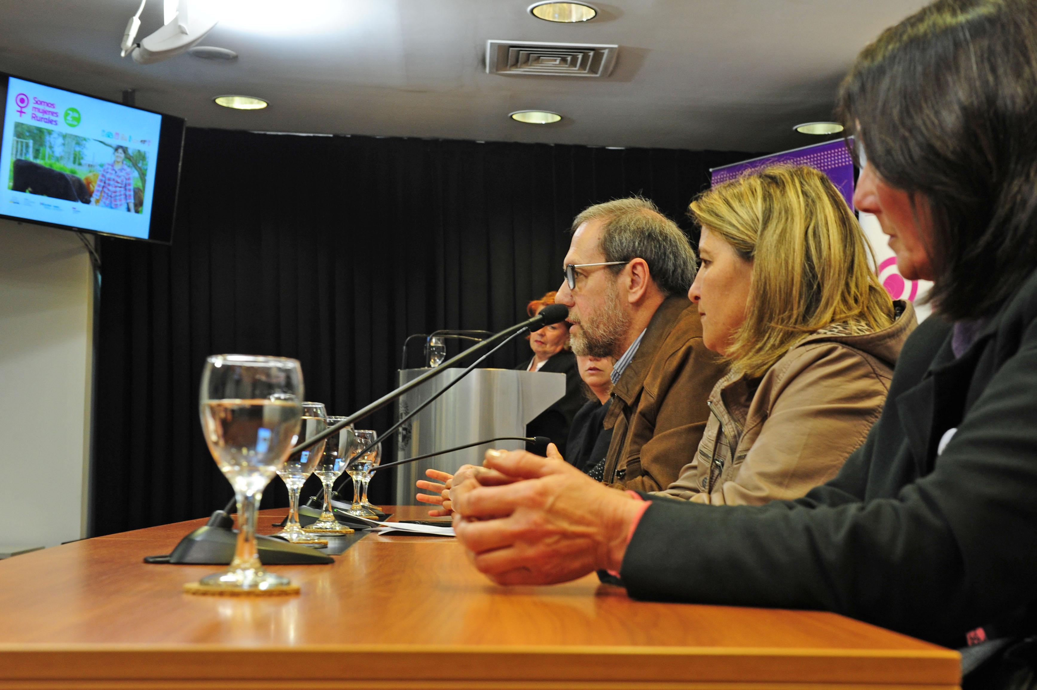 Conferencia lanzamiento sobre proyectos vinculados a la producción agropecuaria para mujeres rurales
