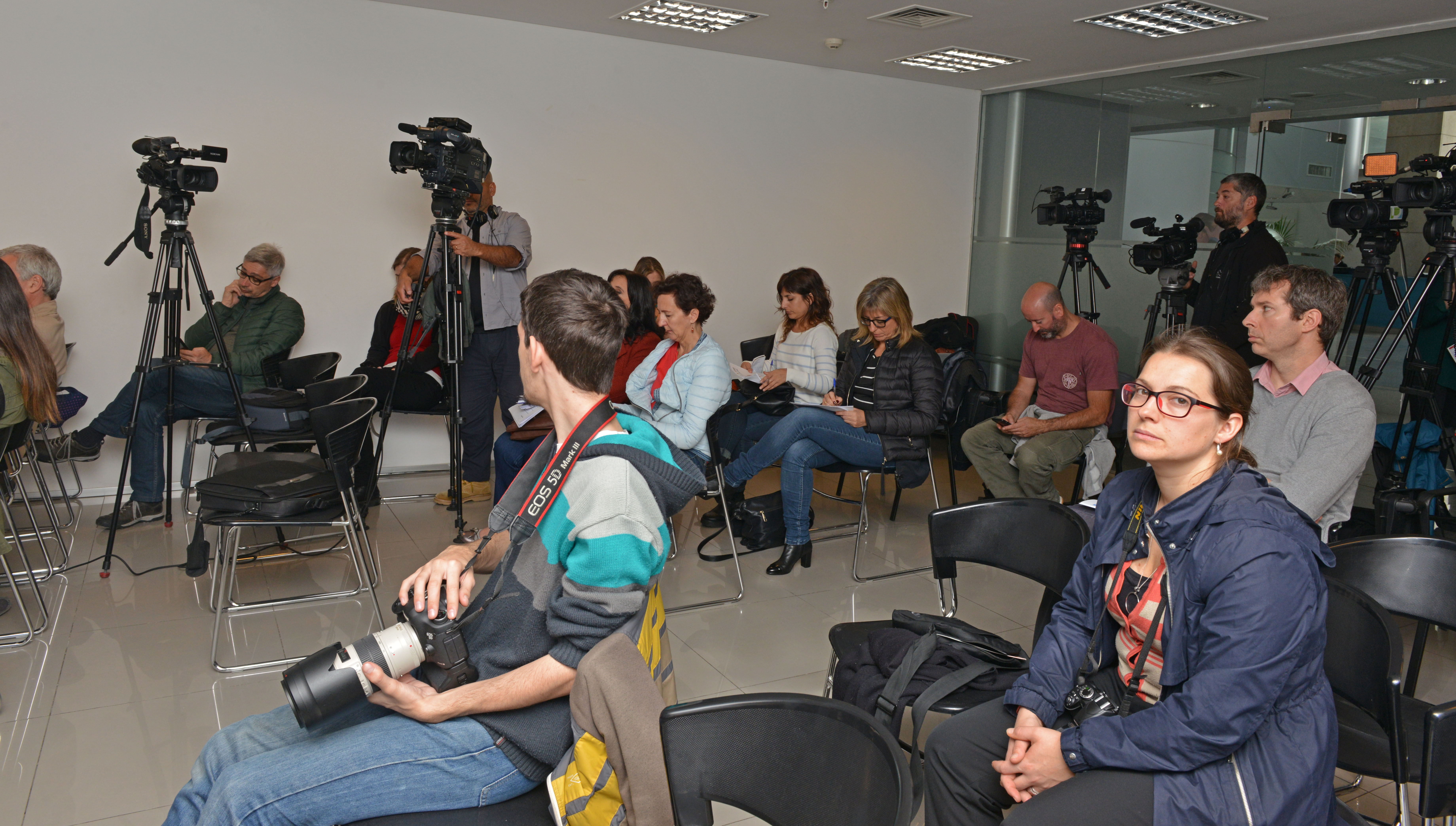 Asistentes a la conferencia