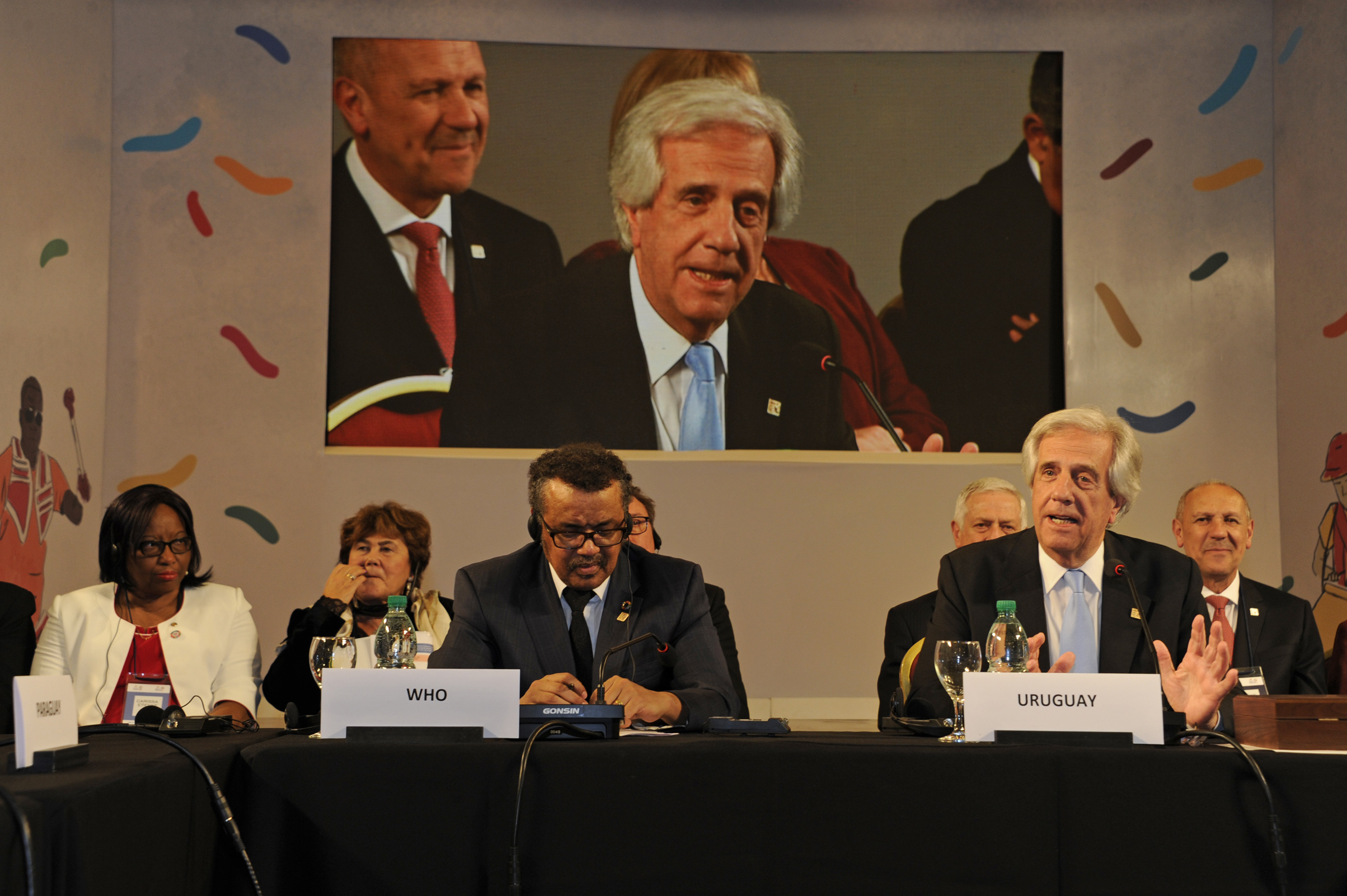 Presidente Tabaré Vázquez en Conferencia Mundial sobre Enfermedades No Transmisibles
