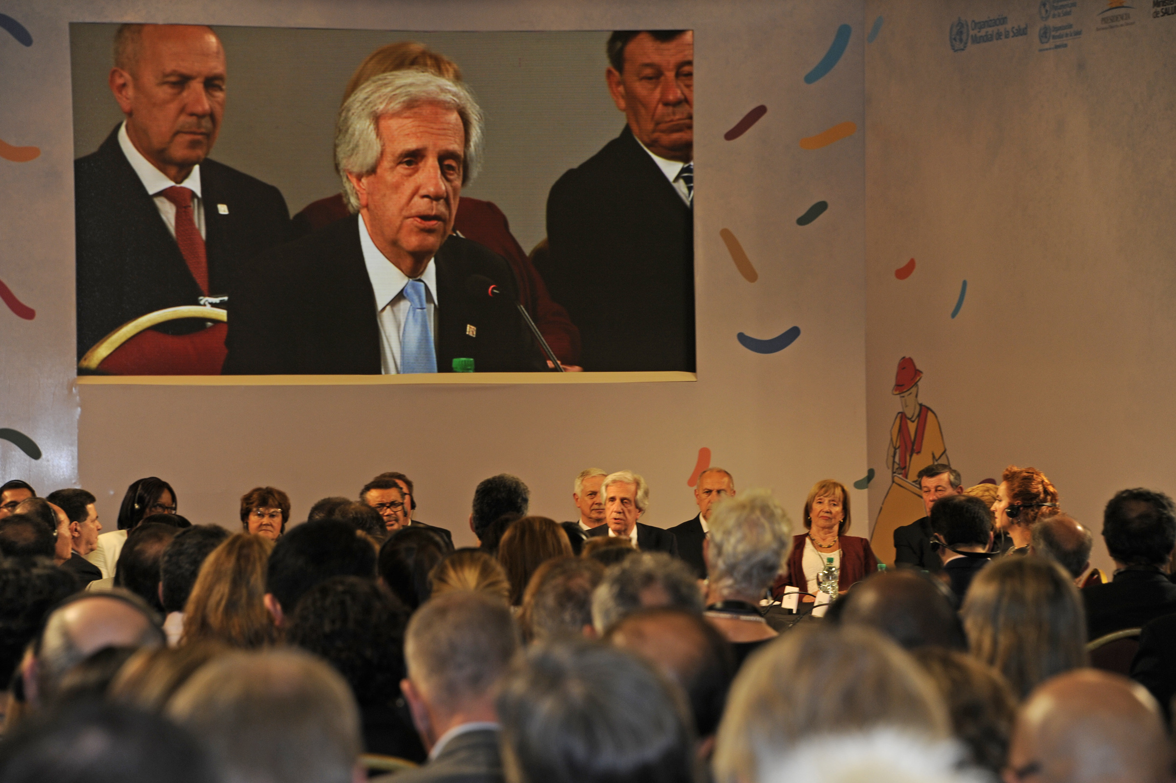 Presidente Tabaré Vázquez hace uso de la palabra en Conferencia Mundial sobre Enfermedades No Transmisibles