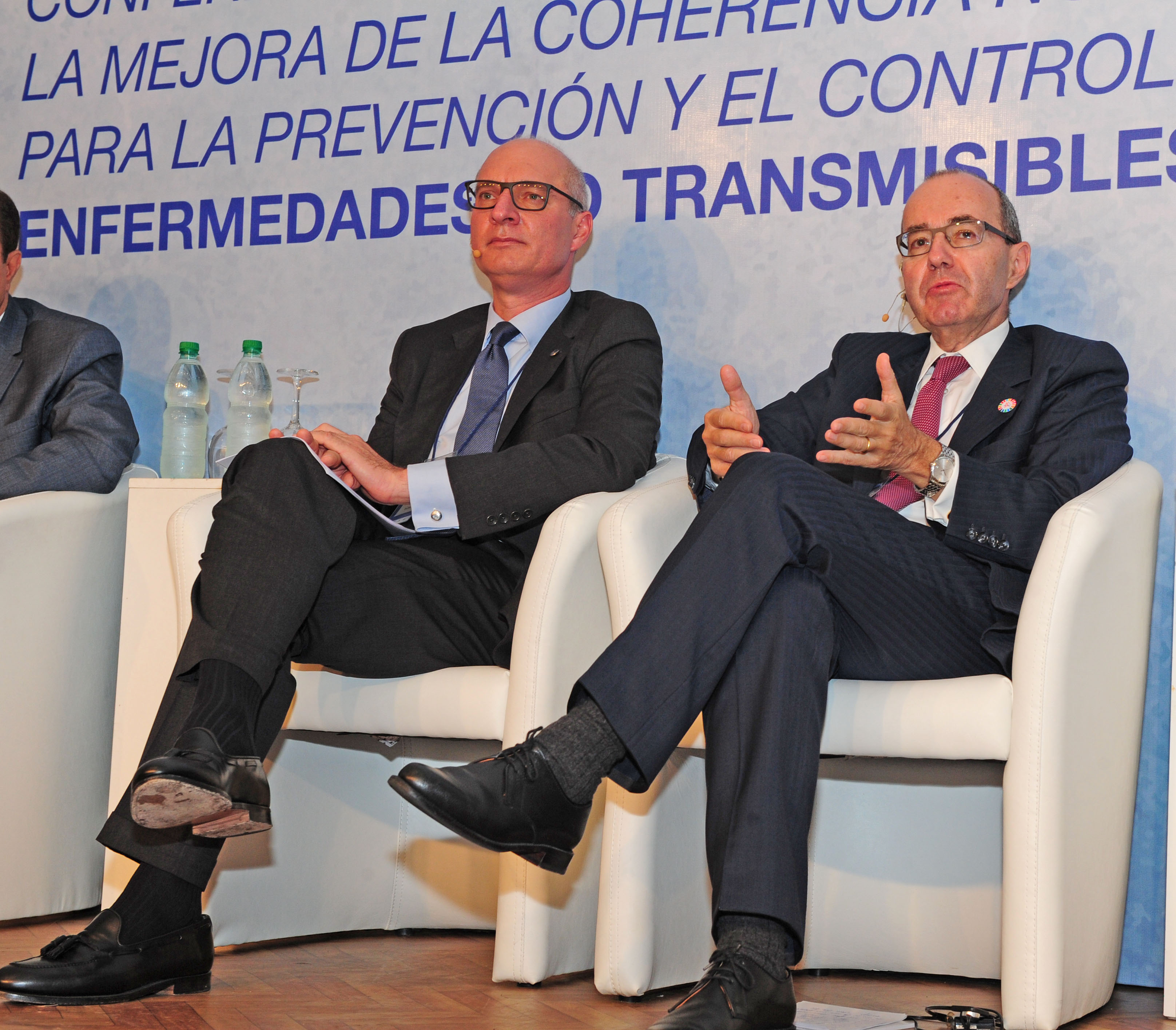 Thomas B. Cueni y José Luis Castro