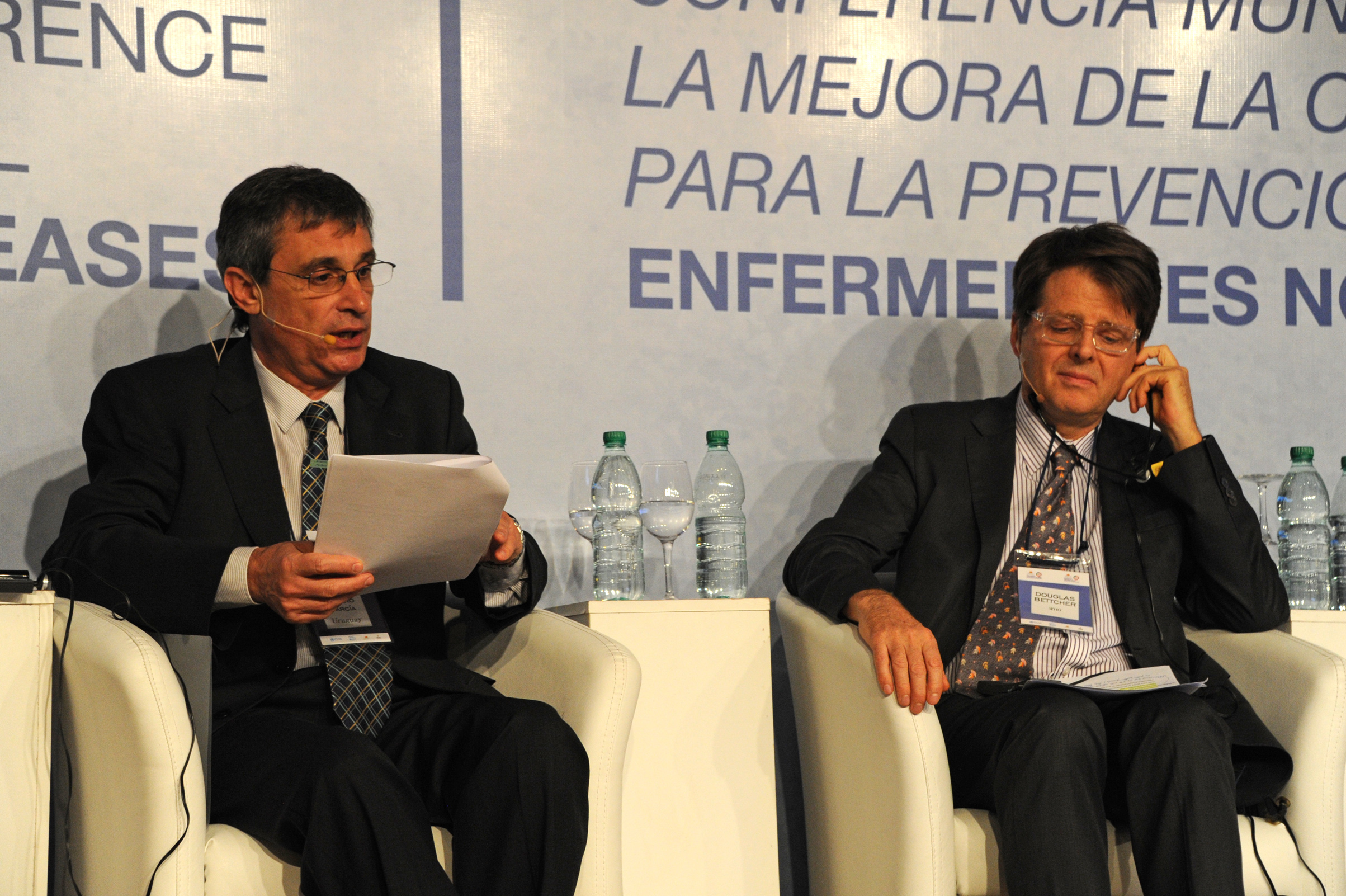 Titular de la Oficina de Planeamiento y Presupuesto (OPP), Álvaro García, participó de uno de los paneles de especialistas