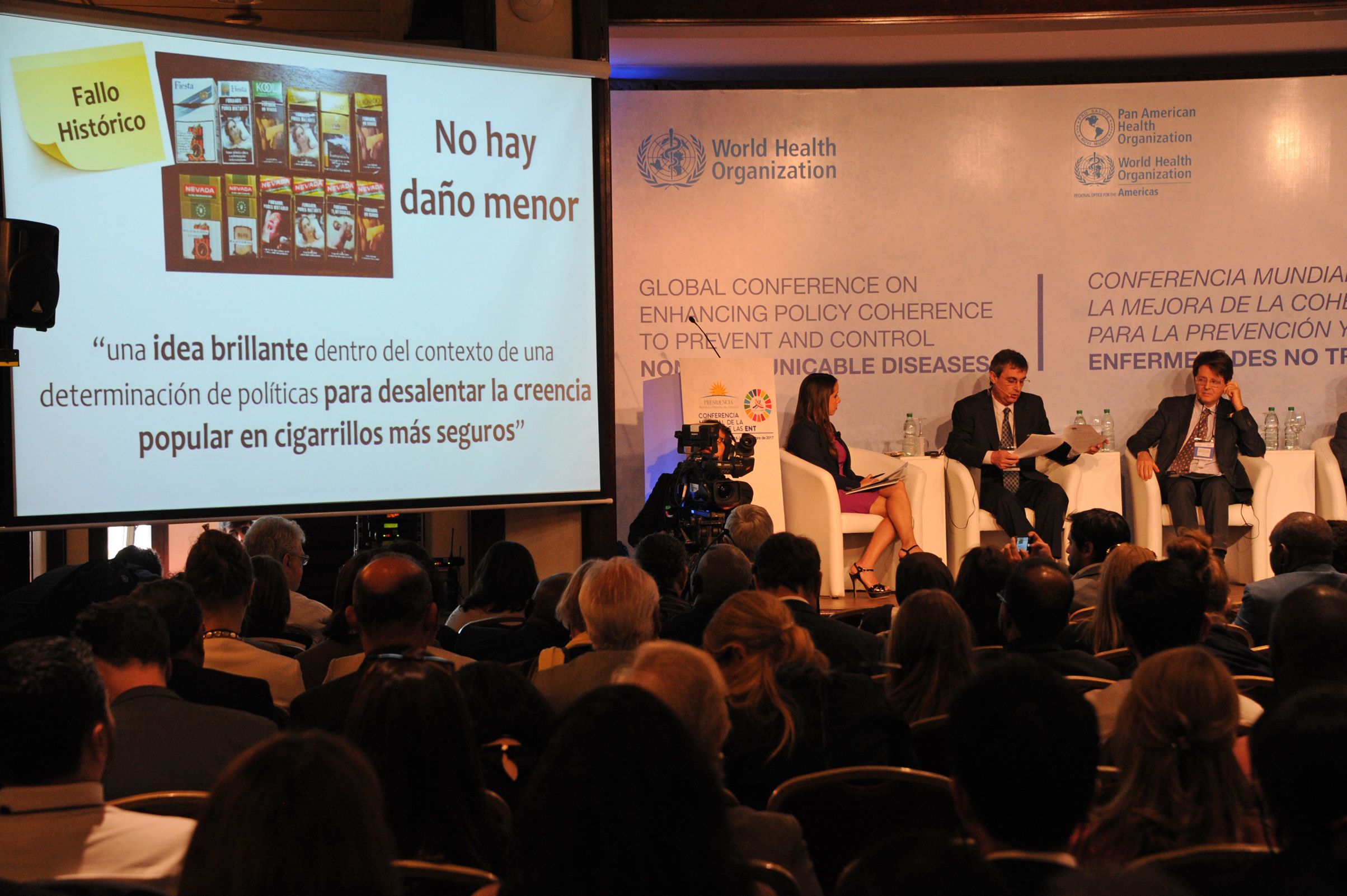 Titular de la Oficina de Planeamiento y Presupuesto (OPP), Álvaro García, participó de uno de los paneles de especialistas