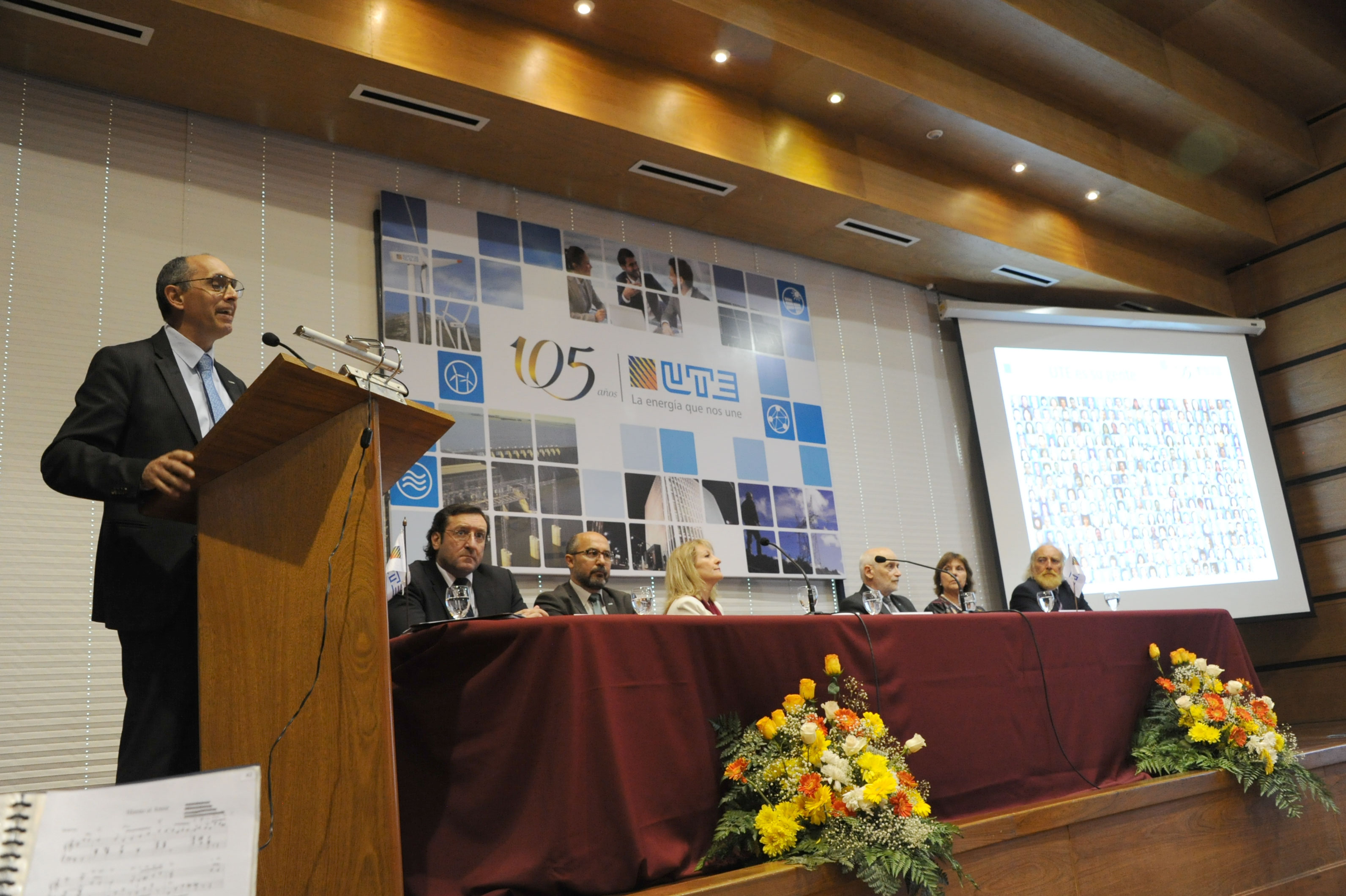 Presidente de UTE, Gonzalo Casaravilla
