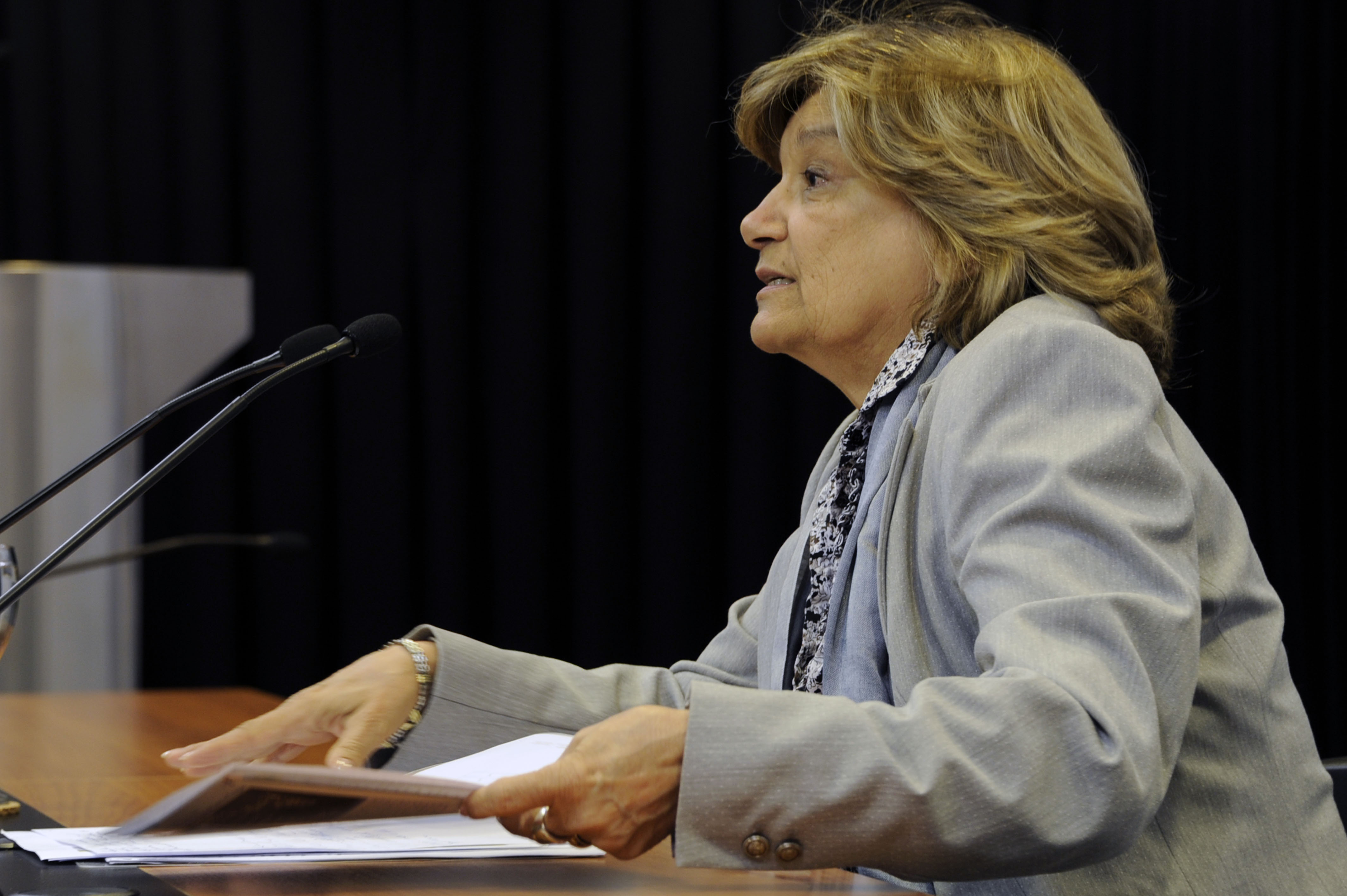 Ministra de Vivienda, Eneida de León, tras el Consejo de Ministros