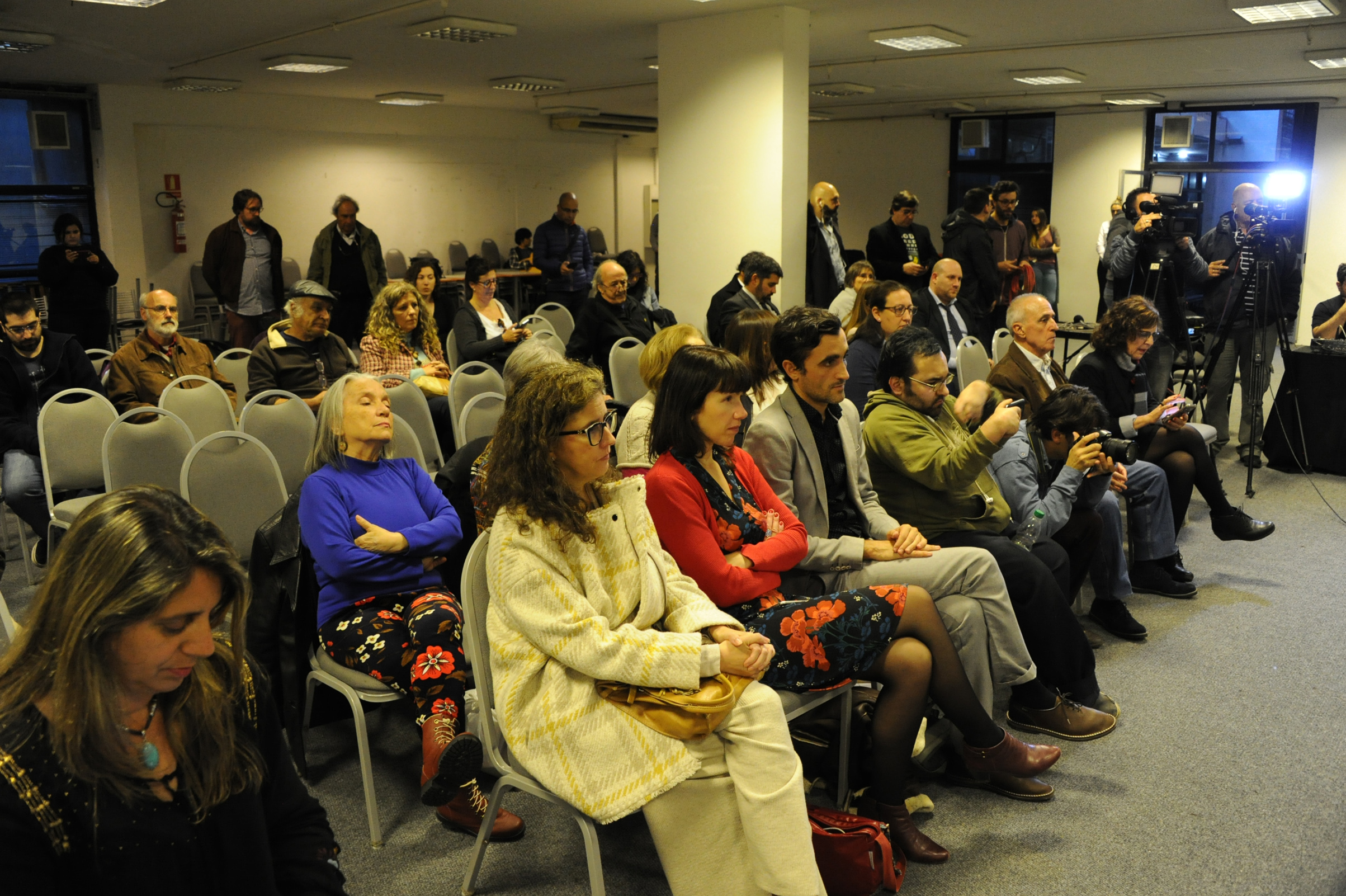 Asistentes a la conferencia