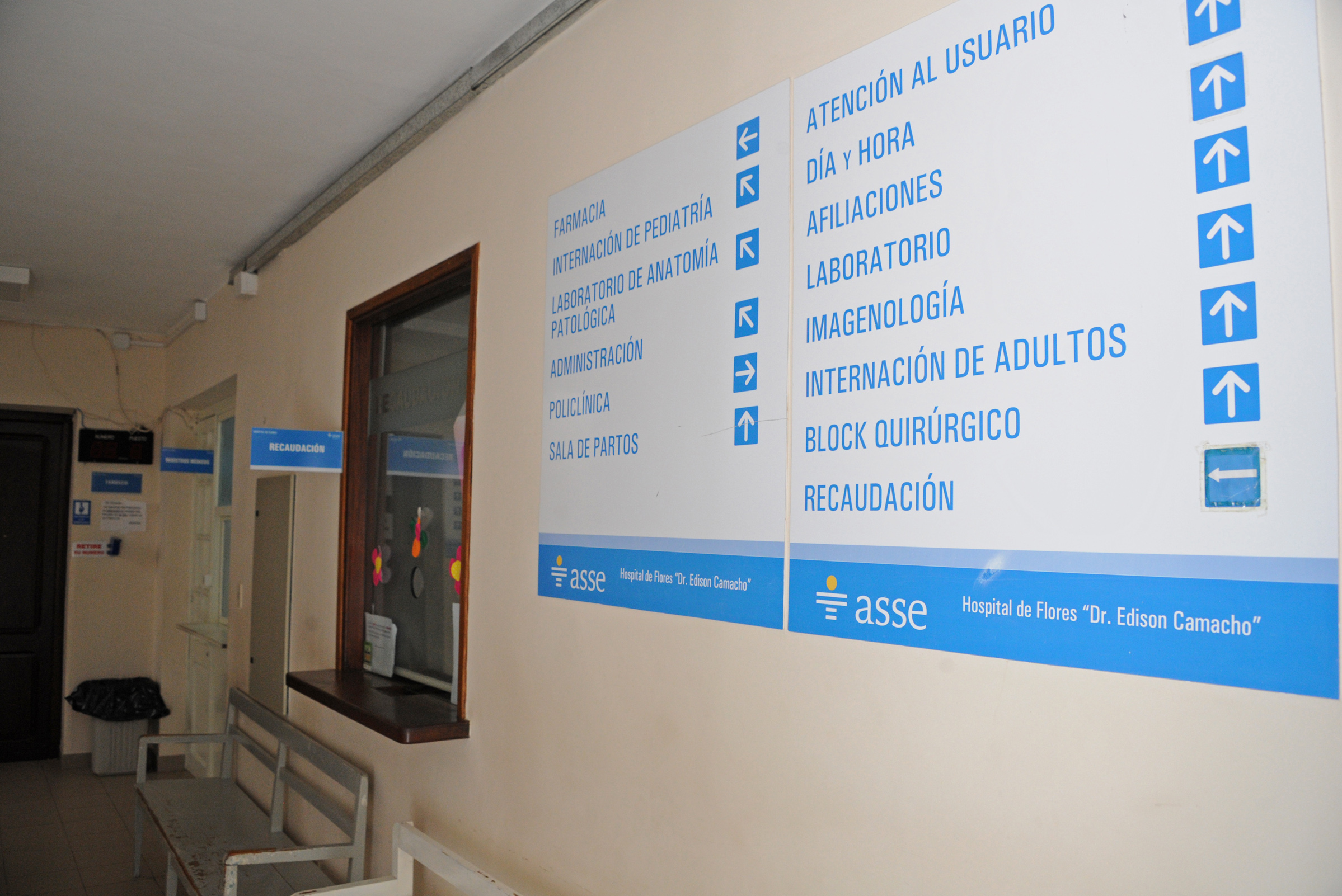 Hospital de Trinidad, Flores