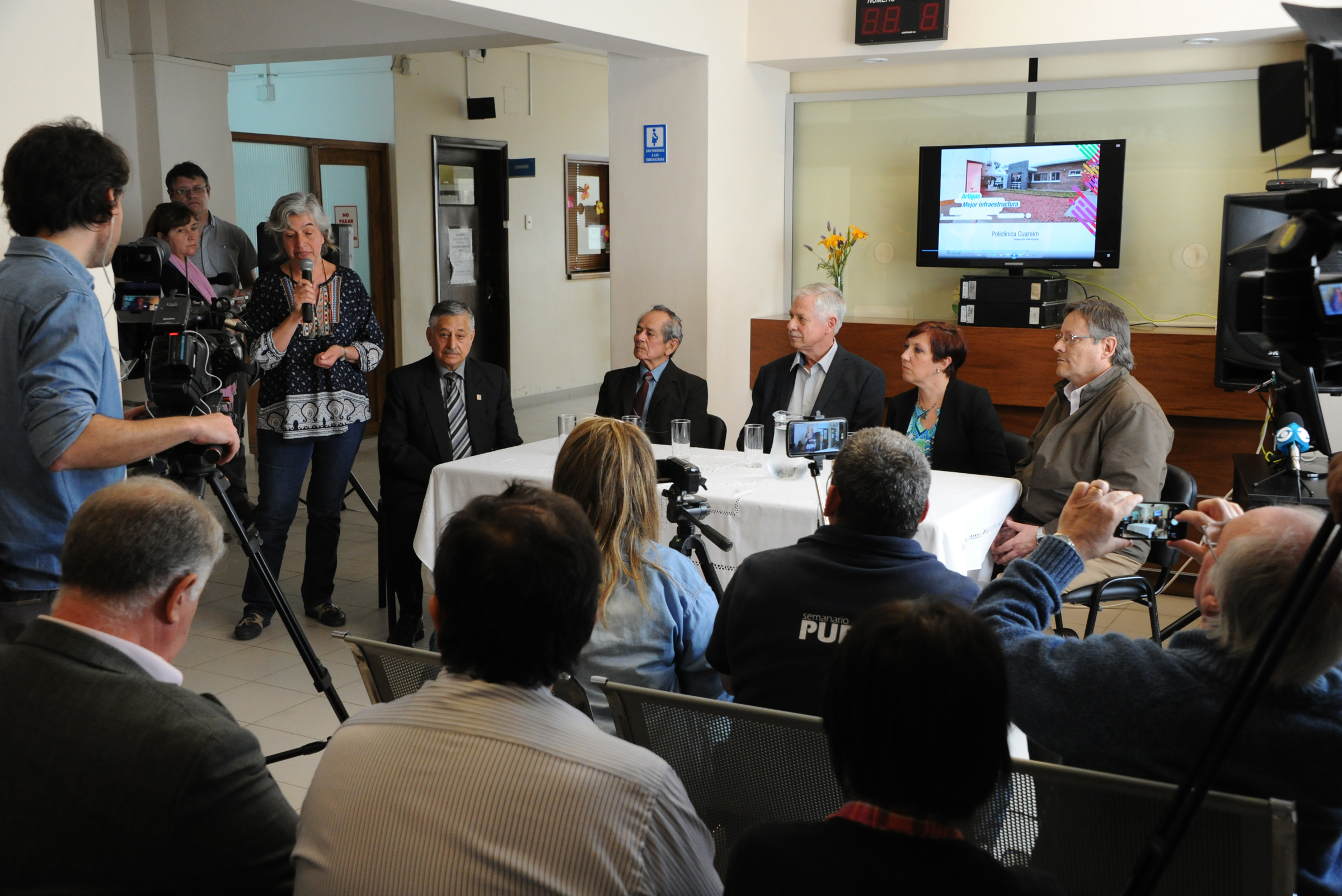 Presentaciones previas a la firma de convenio