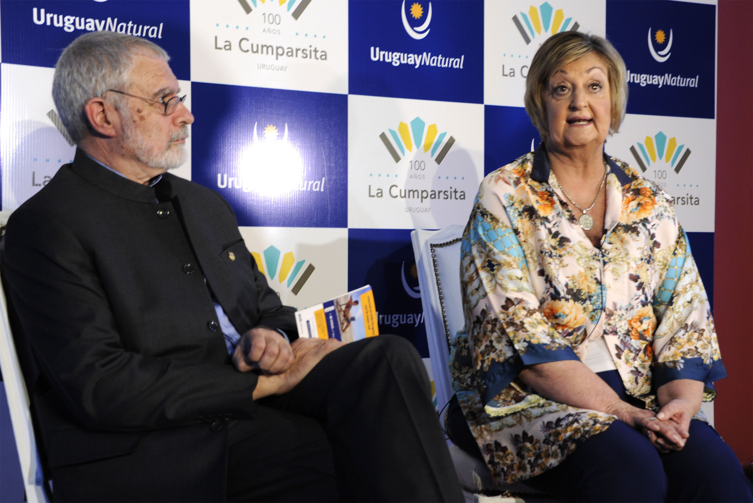 Subsecretario de Turismo, Benjamín Liberoff y ministra de Turismo, Liliam Kechichian