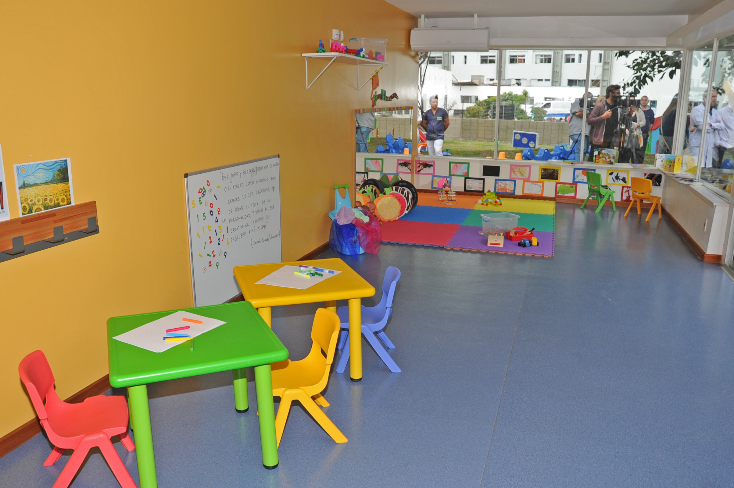 Instalaciones del Caiff del Hospital Pereira Rossell