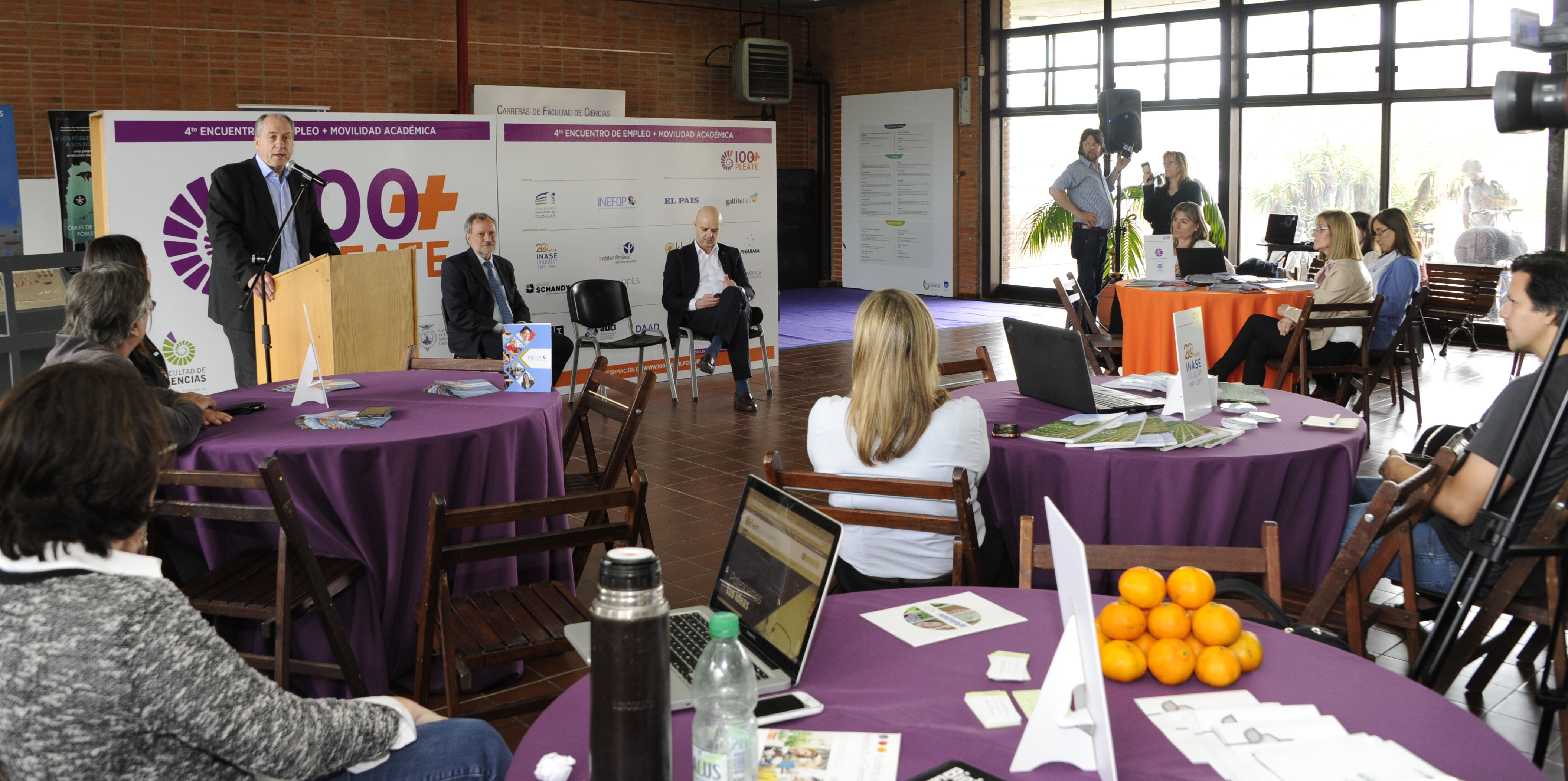 Ministro Ernesto Murro, en actividad denominada “100pleate +”