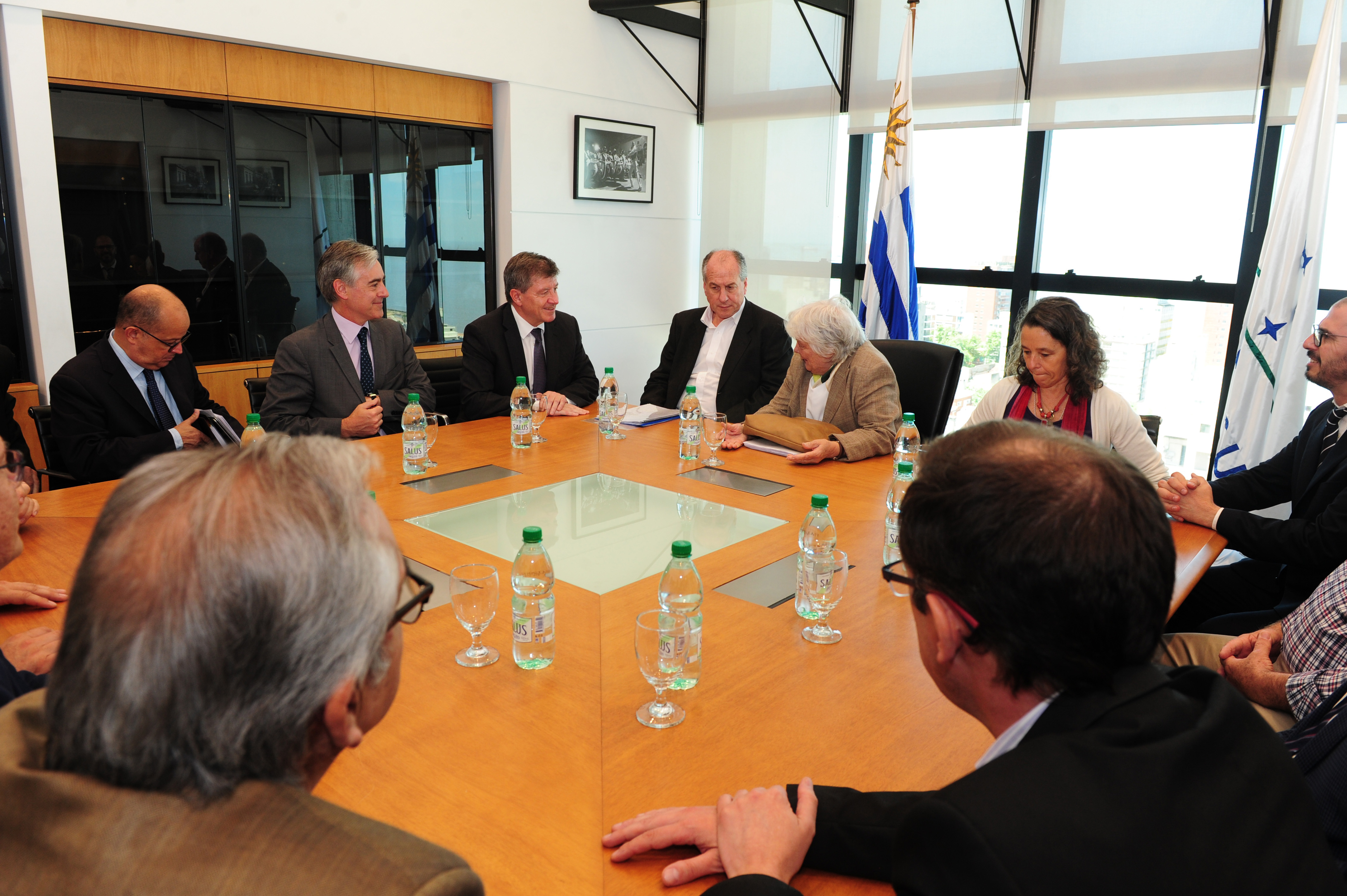 Topolansky recibió a director general de la Organización Internacional del Trabajo, Guy Ryder