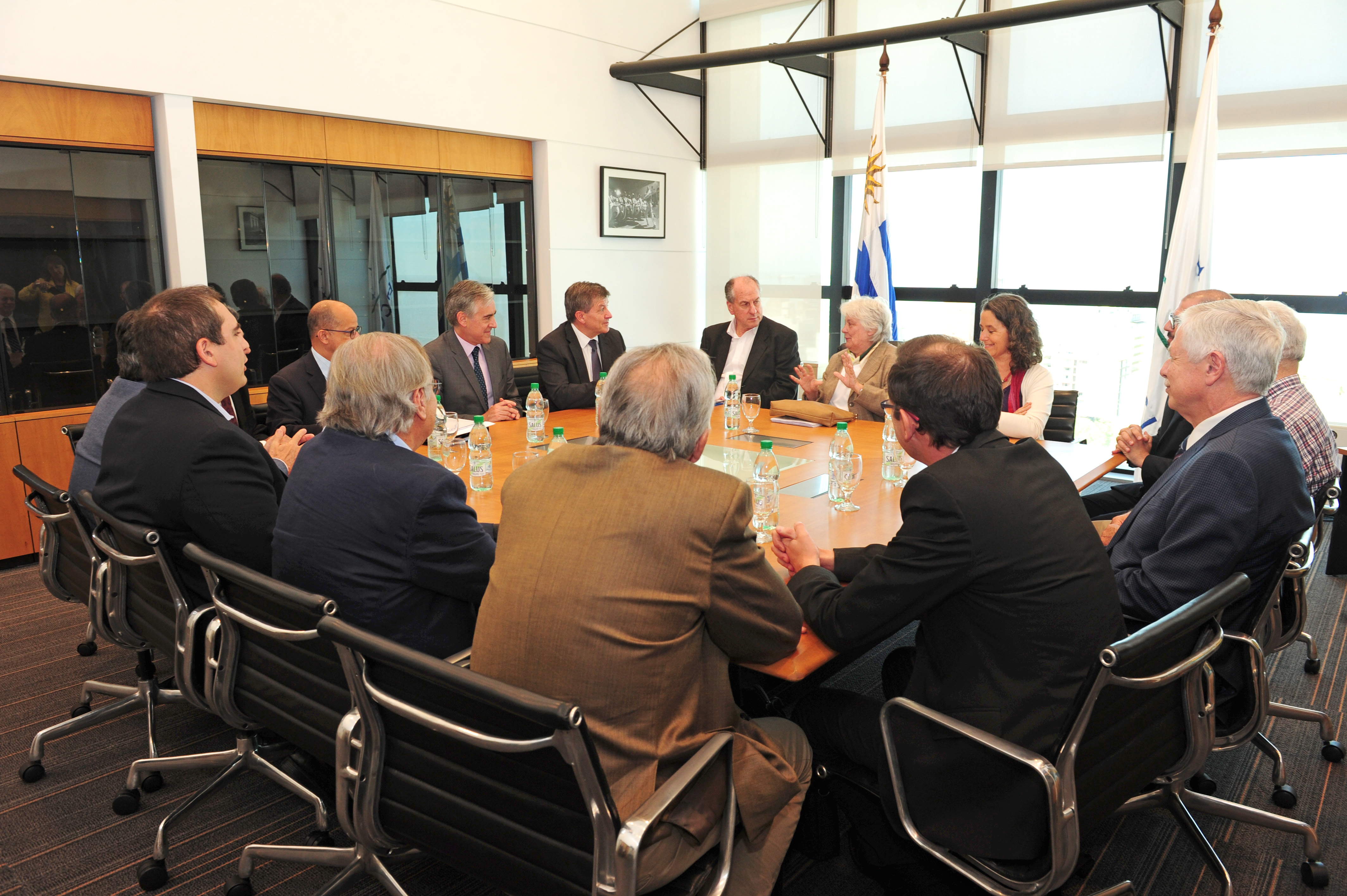 Topolansky recibió a director general de la Organización Internacional del Trabajo, Guy Ryder