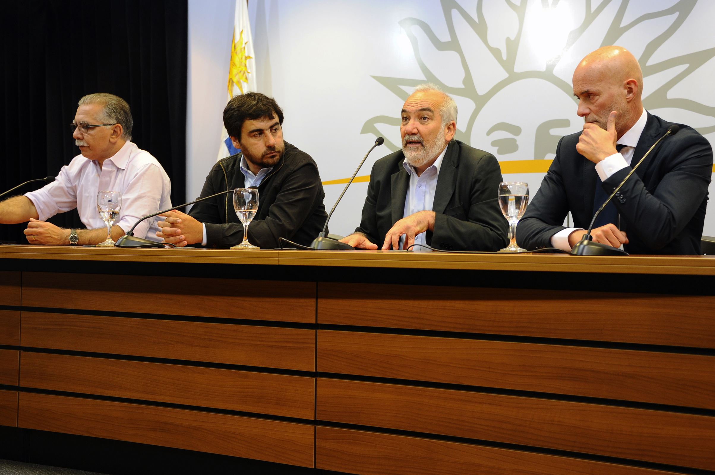 Presidente del CODICEN, Wilson Netto, haciendo uso de la palabra