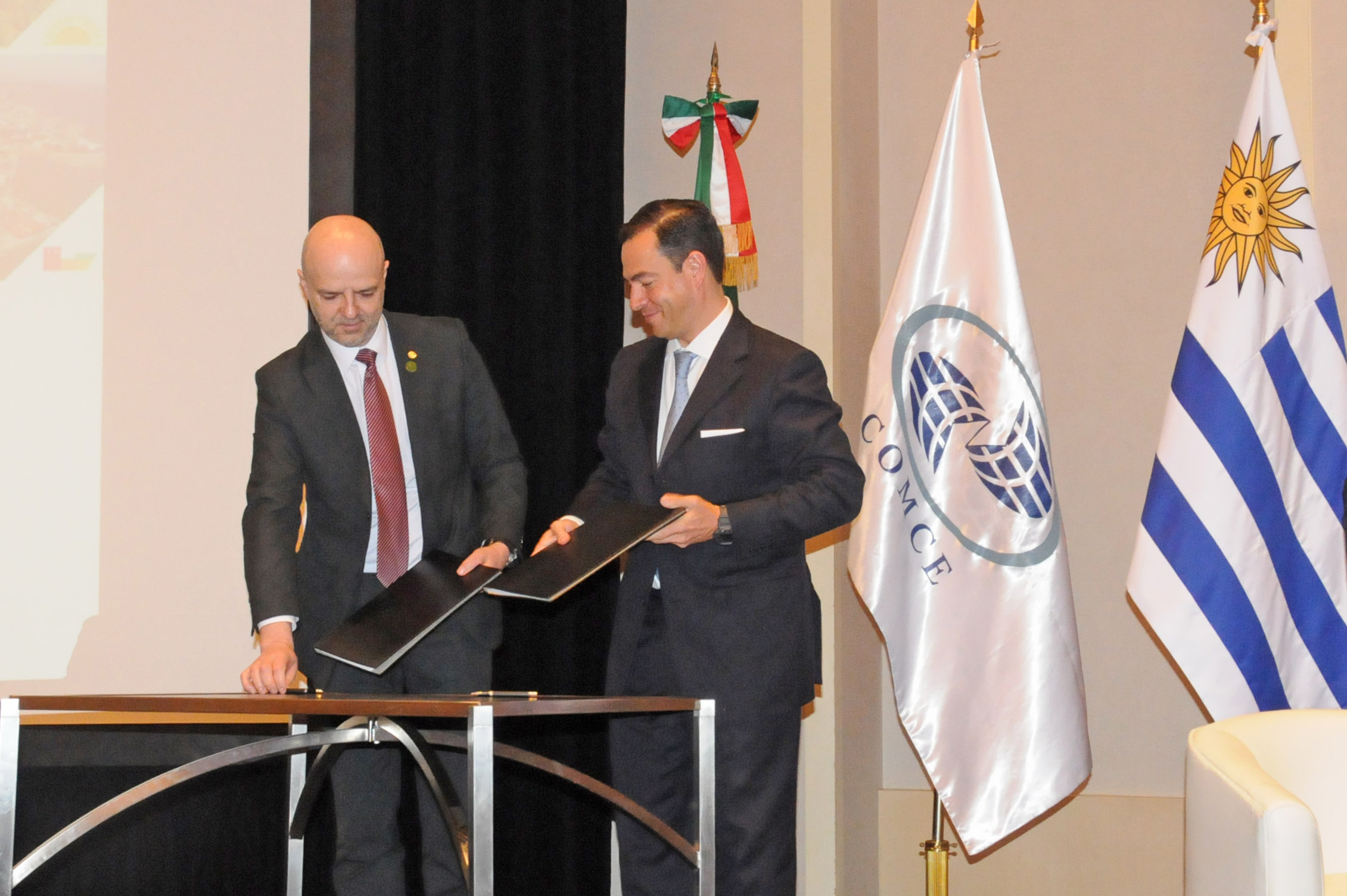 ProMéxico y UruguayXXI firman convenio para impulsar las actividades de inversión y promoción del comercio entre México y Uruguay
