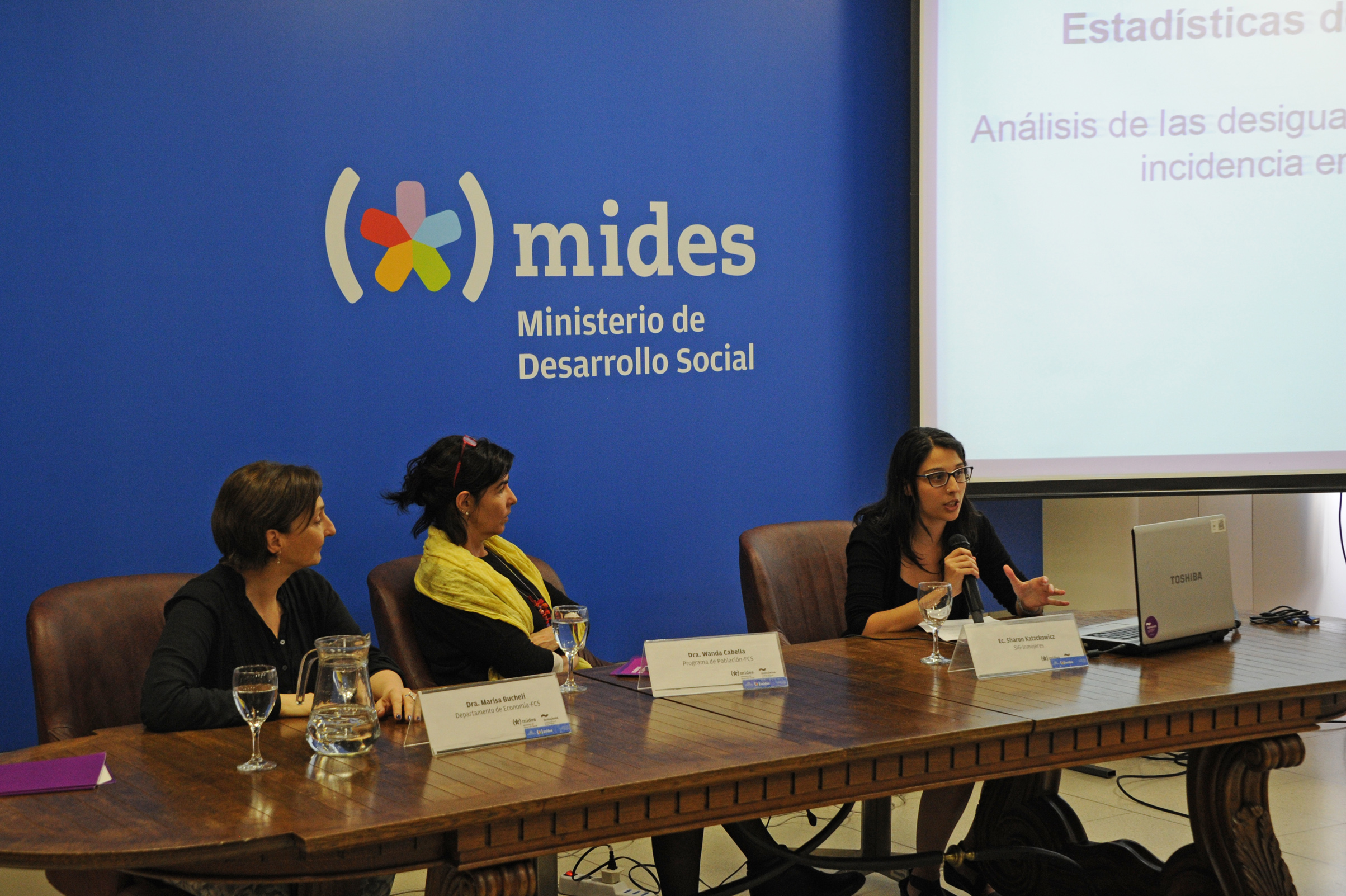 Presentación de Estadísticas de Género 2016
