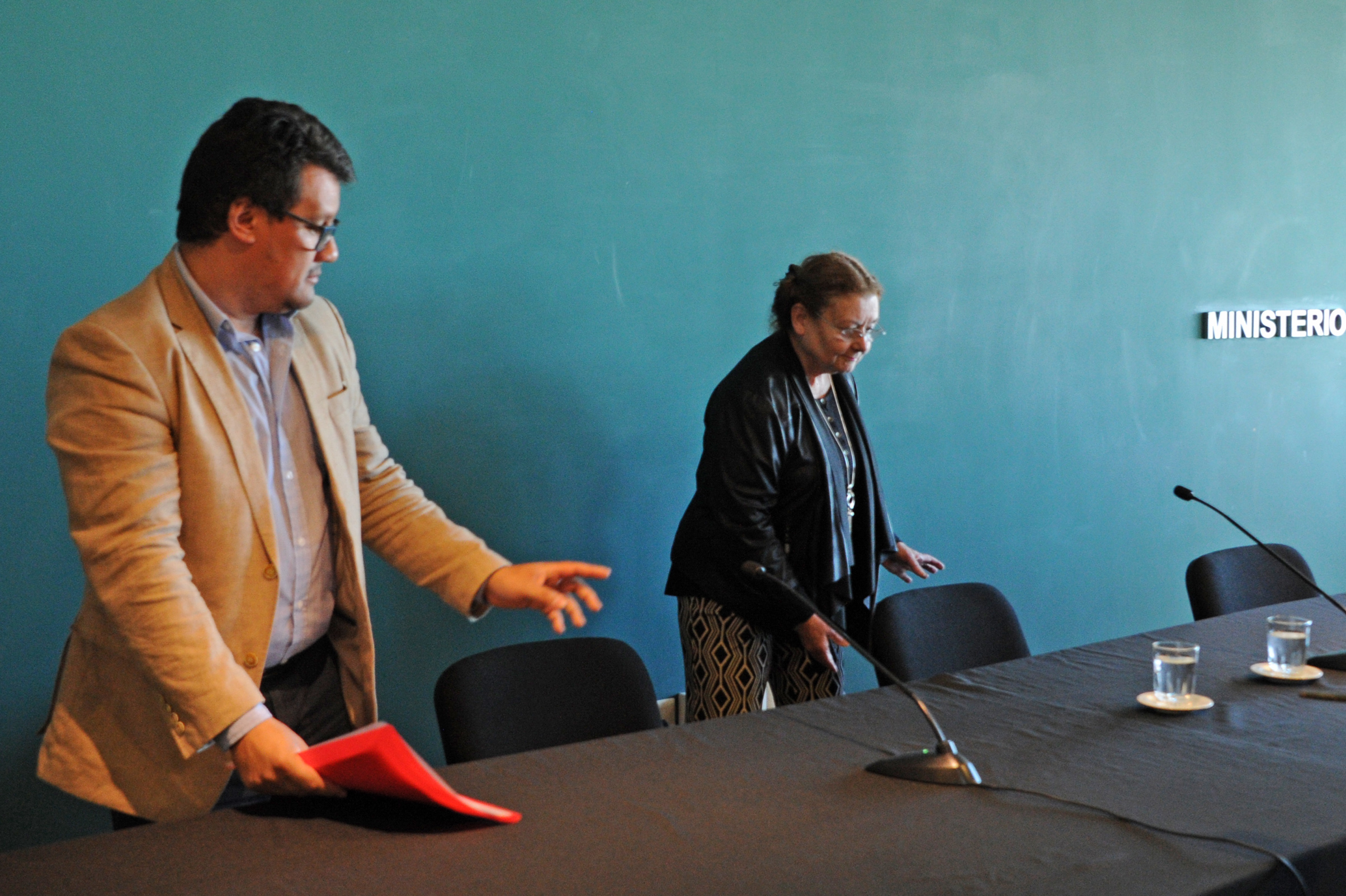 Pablo Maqueira y Edith Moraes
