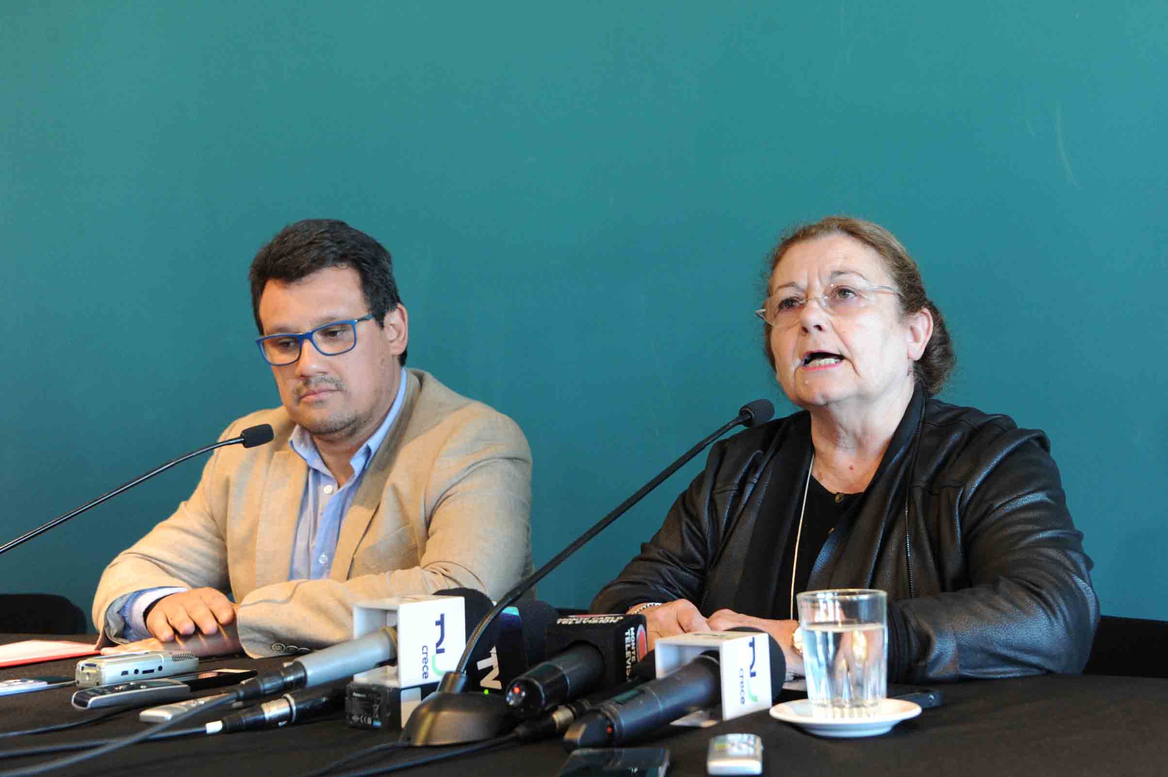 Pablo Maqueira y Edith Moraes