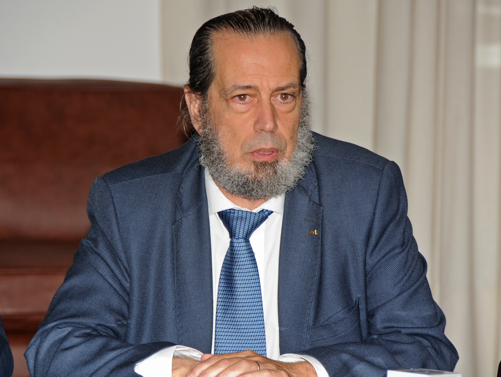 Presidente de la Administración Nacional de Puertos (ANP), Alberto Díaz
