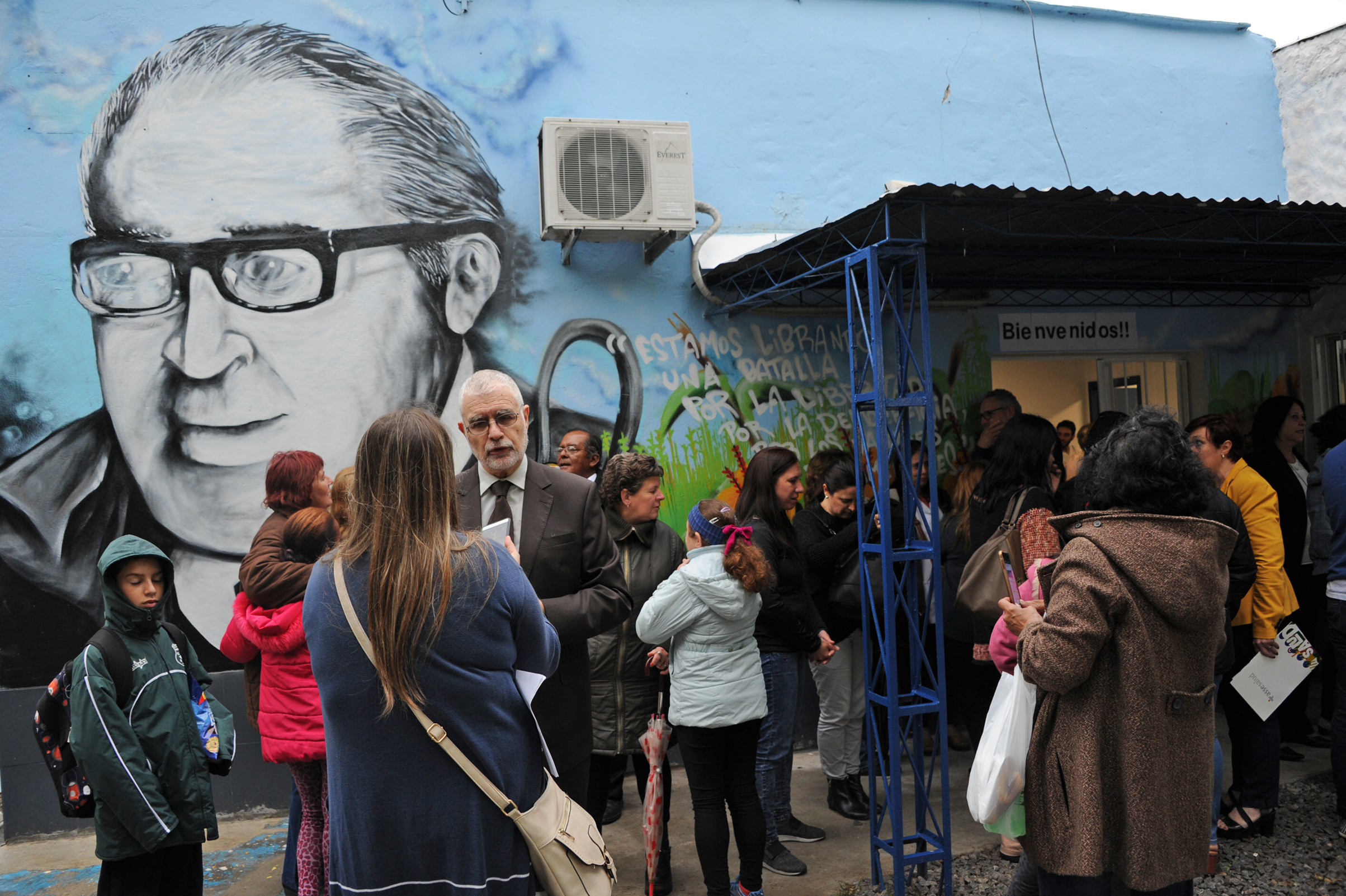 Inauguración de ampliación de policlínica denominada Manuel Liberoff, en La Cruz de Carrasco