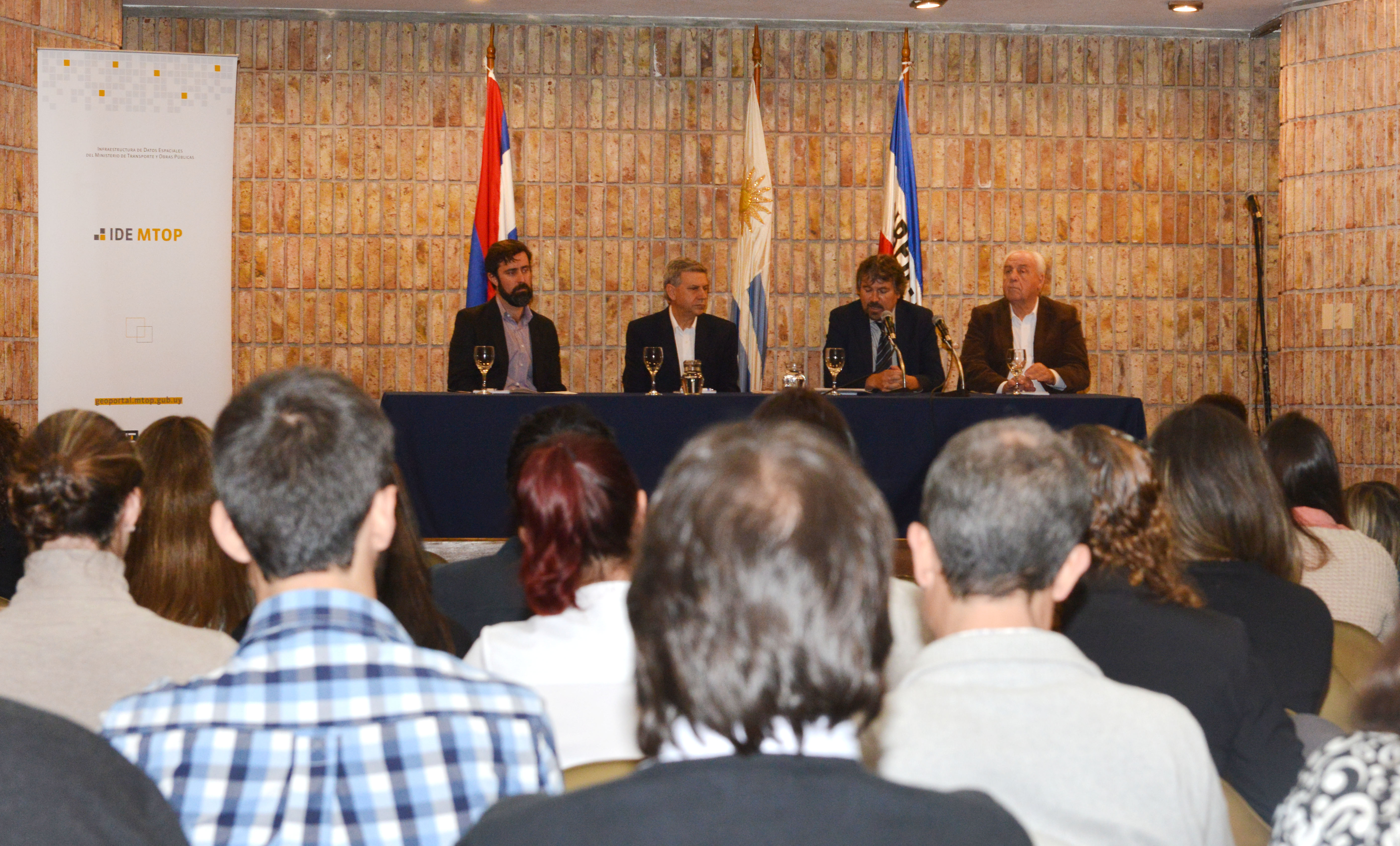 Edenor Bermúdez, Jorge Franco, Diego Pastorín y Víctor Rossi