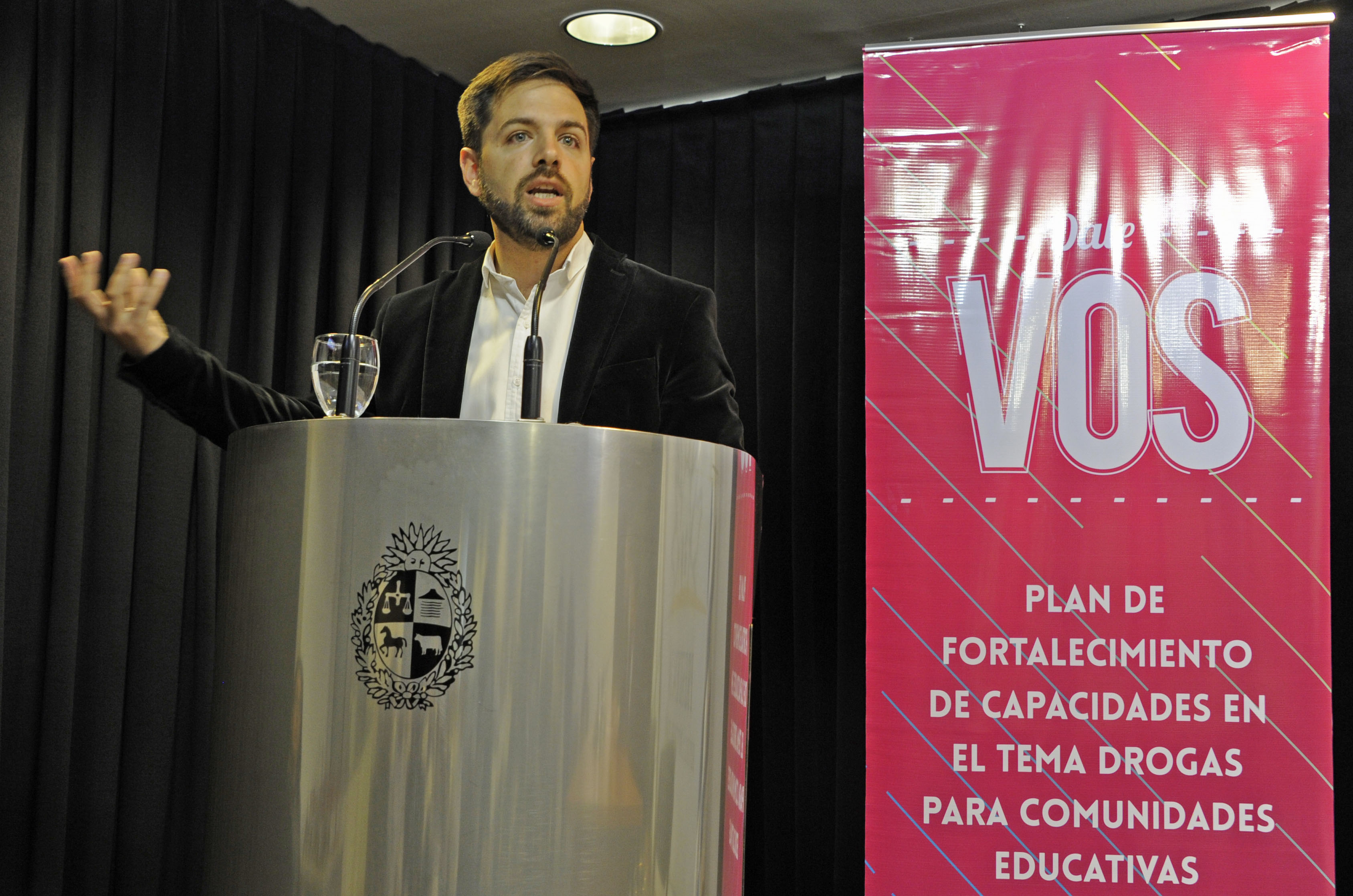 Secretario general de la Junta Nacional de Drogas, Diego Olivera