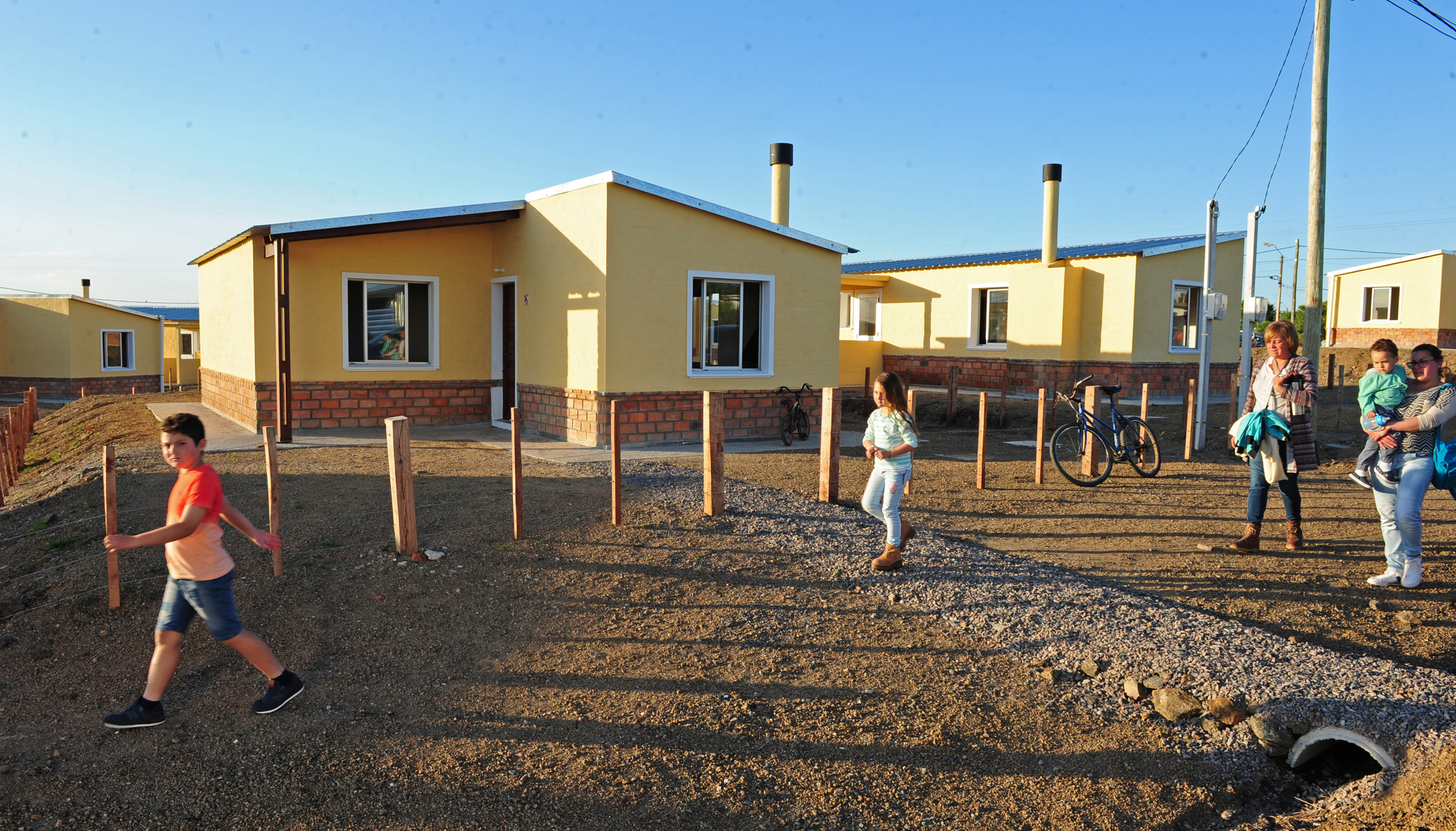 Viviendas de Mevir, en Solís de Mataojo, Lavalleja
