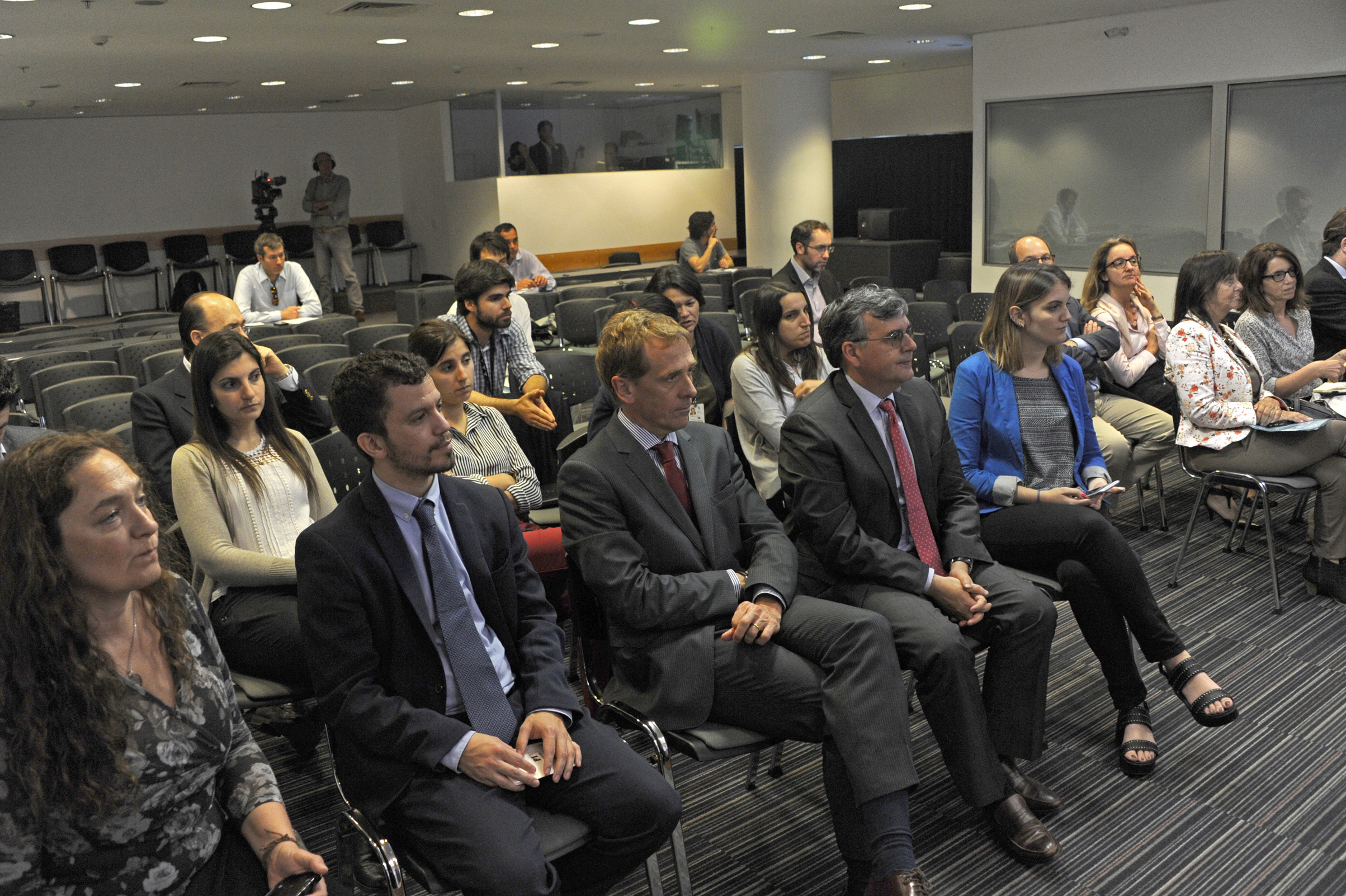 Asistentes a la conferencia